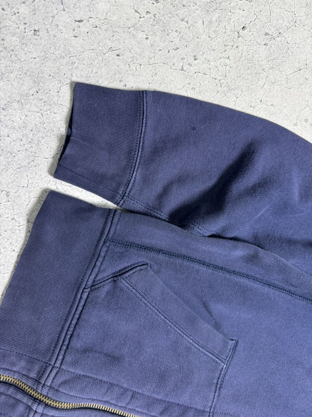 Polo Ralph Lauren × Ralph Lauren × Vintage Vintage Full Zip Hoodie Polo Ralph Lauren Navy Hype PRL Y2K Size US S / EU 44-46 / 1 - 3 Thumbnail