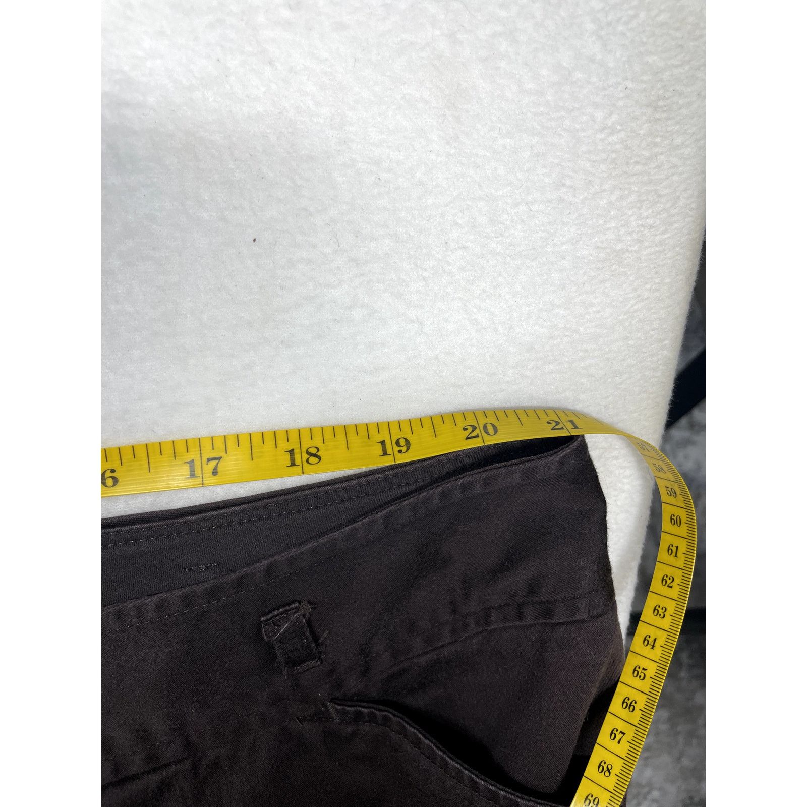 Worthington Worthington Womens Brown Plus-Size Capris - Size 22W Size 22" - 5 Thumbnail