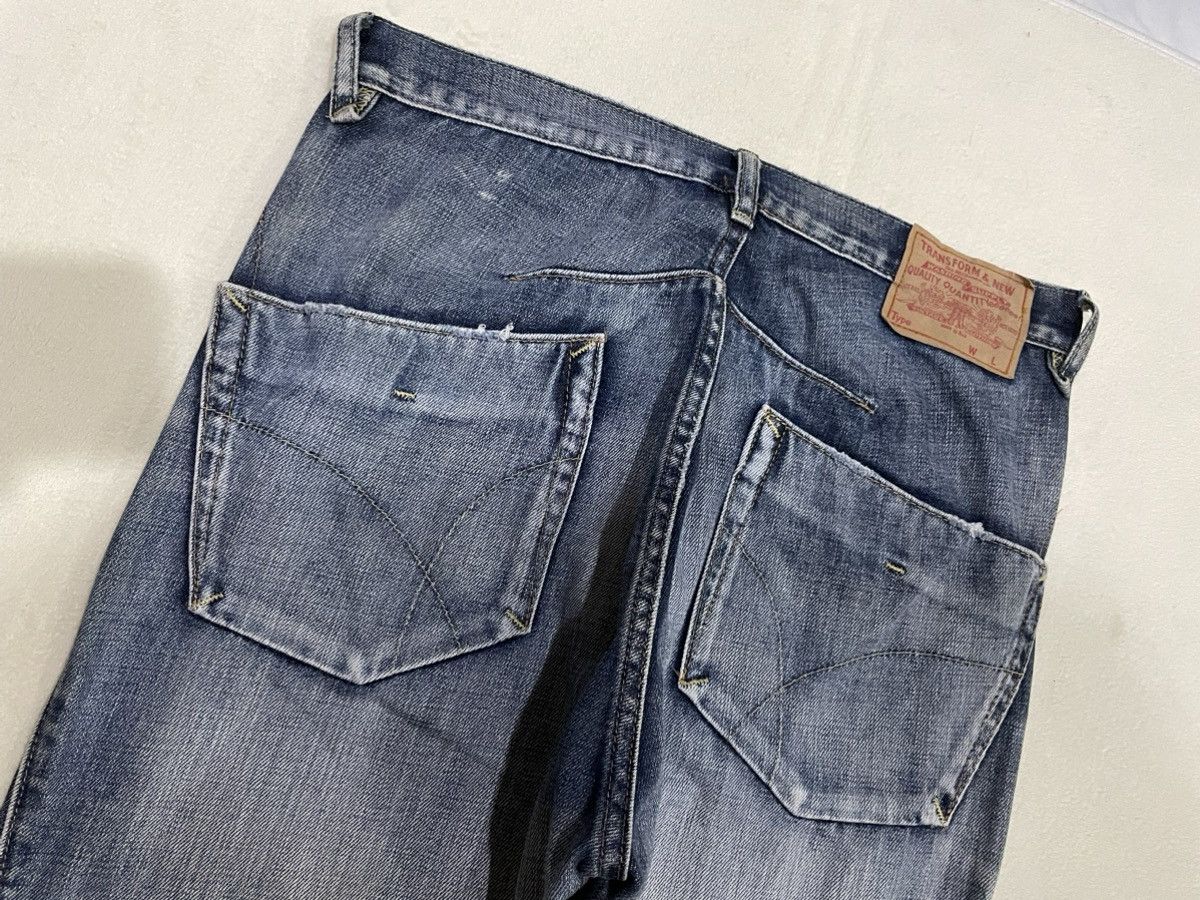 Japanese Brand Vintage Rna Inc. Skinny Madwush Faded Denim Jeans Size US 32 / EU 48 - 17 Thumbnail