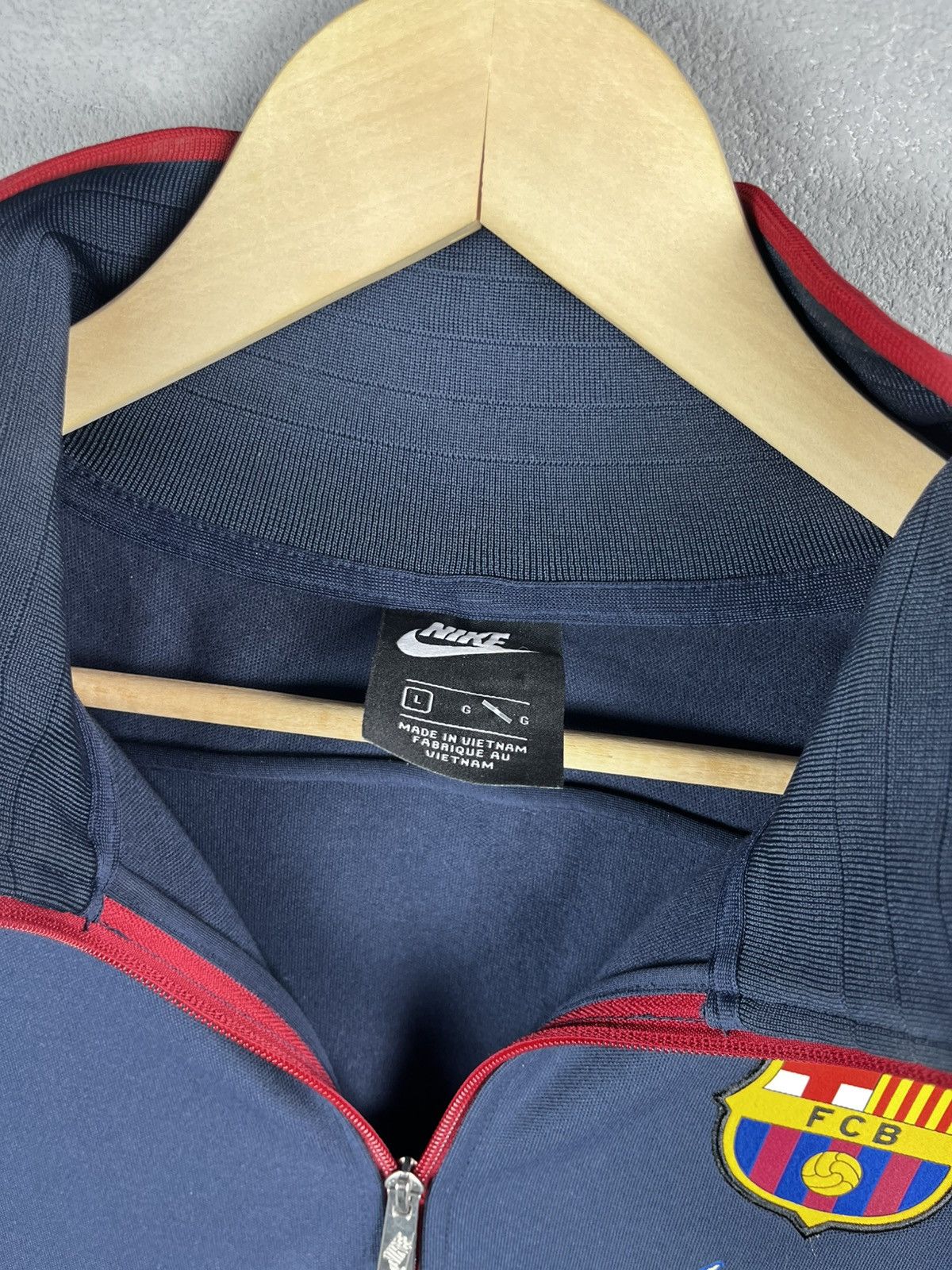Nike Nike barcelona zip sweatshirt Size US L / EU 52-54 / 3 - 4 Thumbnail