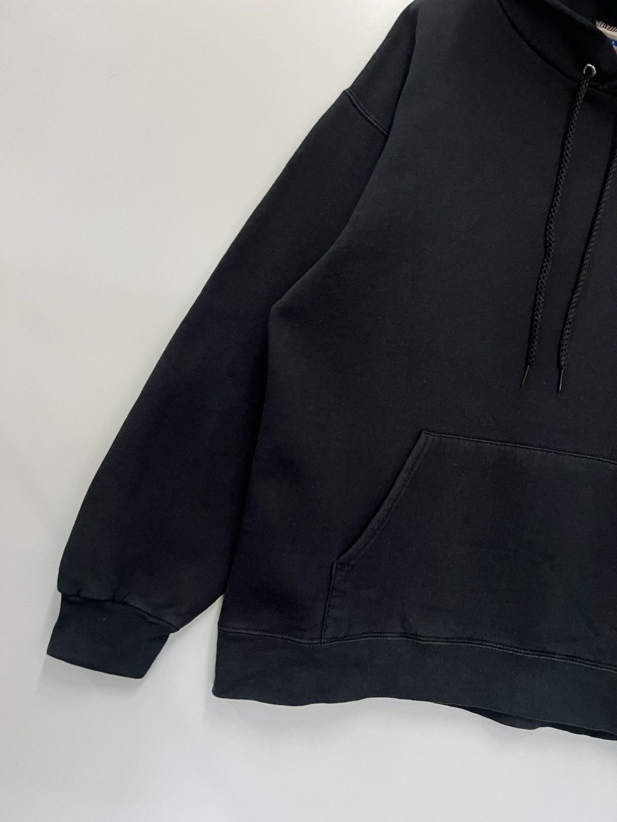 Hanes 🔥 USA 🔥 Vintage 90's Hanes Plain Hoodie - S Size US L / EU 52-54 / 3 - 3 Thumbnail