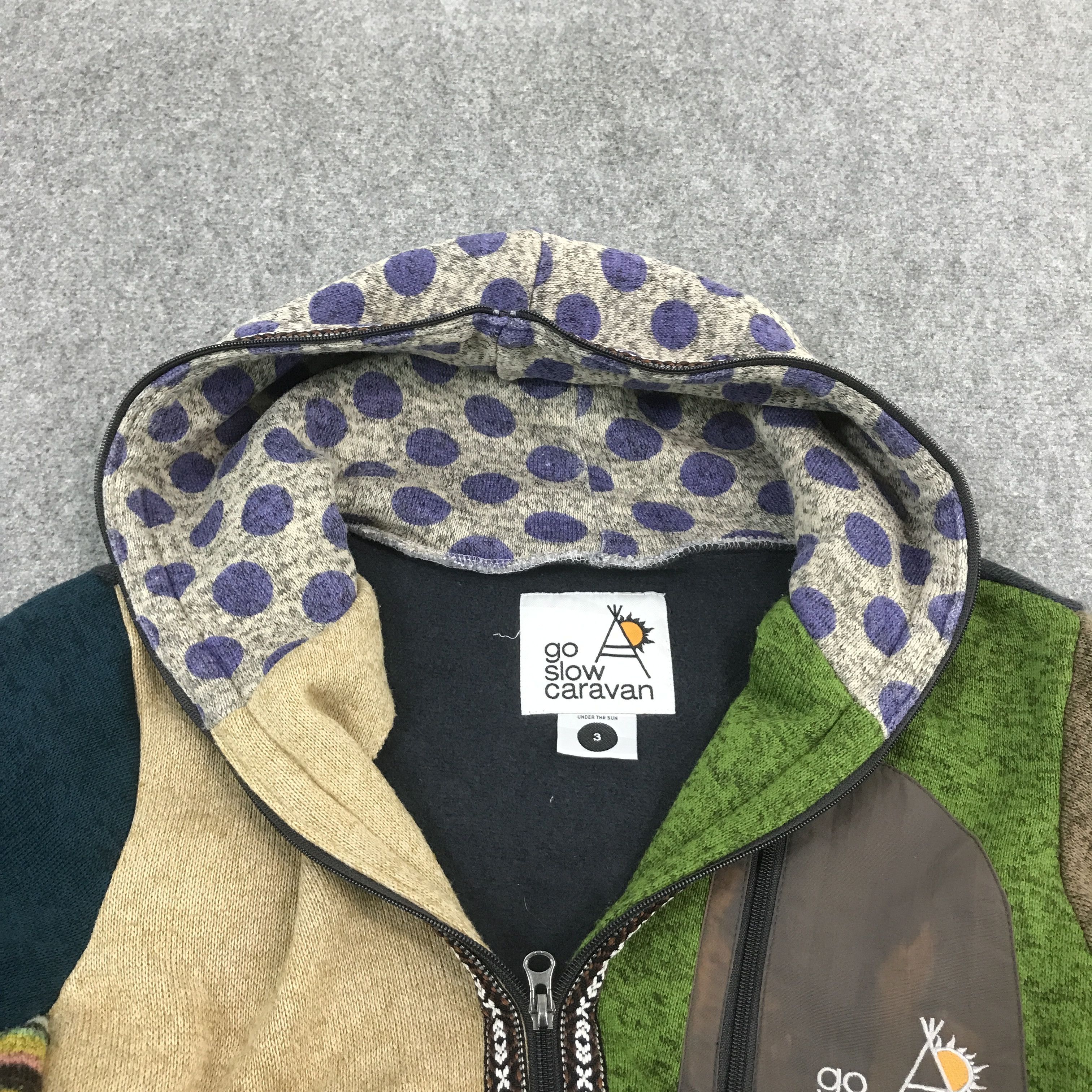 Japanese Brand × go slow caravan go slow caravan japan Full zipper Hoodie jacket Size US L / EU 52-54 / 3 - 8 Thumbnail