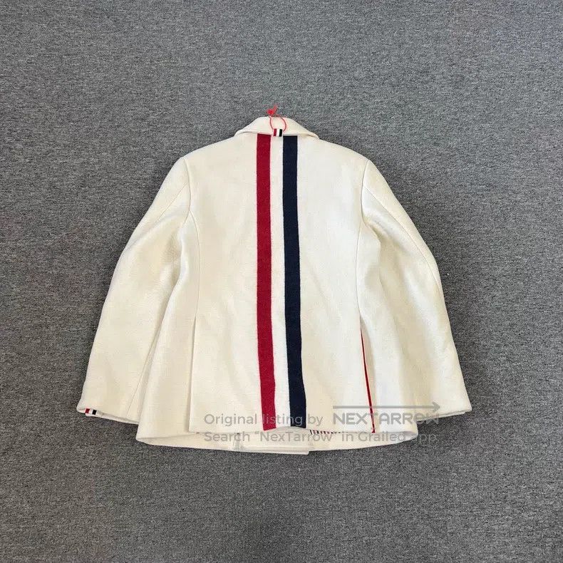 Thom Browne Thom Browne Double-Breasted Wool Coat Size US S / EU 44-46 / 1 - 2 Thumbnail