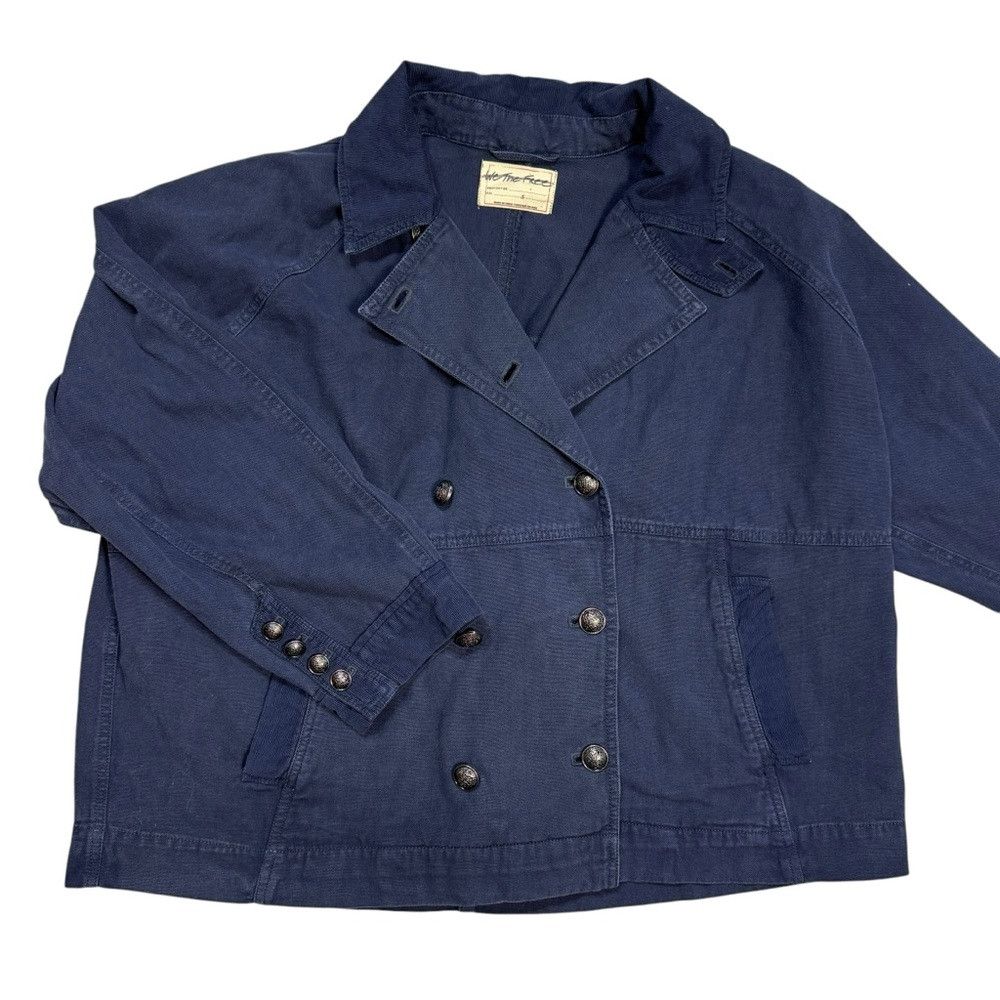 Free People New Free People We The Free Viva Surplus Blue Jacket Size S Size S / US 4 / IT 40 - 6 Thumbnail