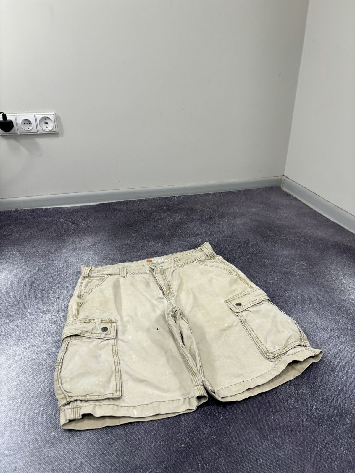 Carhartt Vintage Carhartt Y2K Relaxed Fit Utility Hype Cargo Shorts Size US 34 / EU 50 - 9 Thumbnail