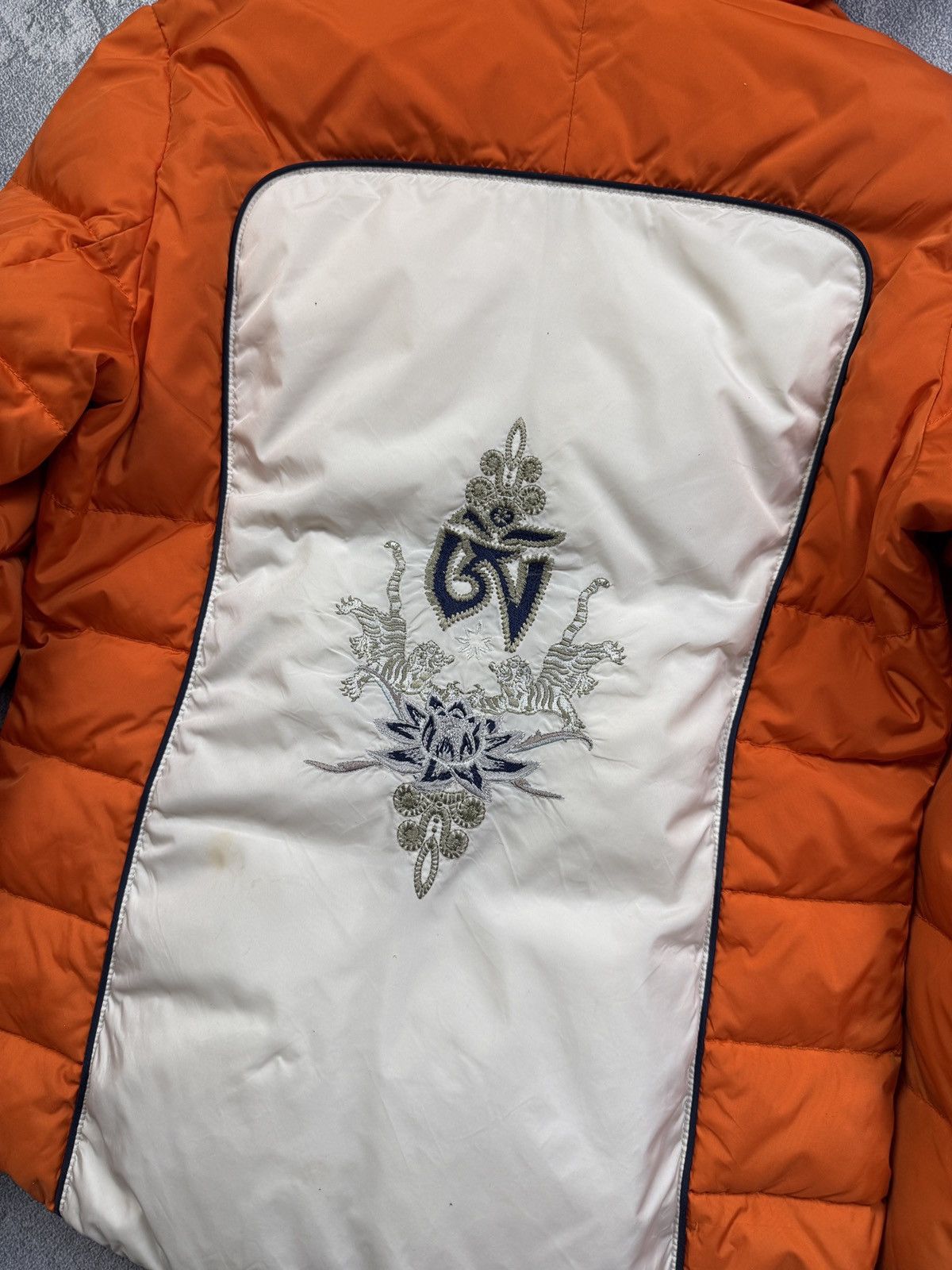 Bogner Vintage Bogner Ski Jacket Team Sports Down Flower Pattern Size XS / US 0-2 / IT 36-38 - 3 Thumbnail