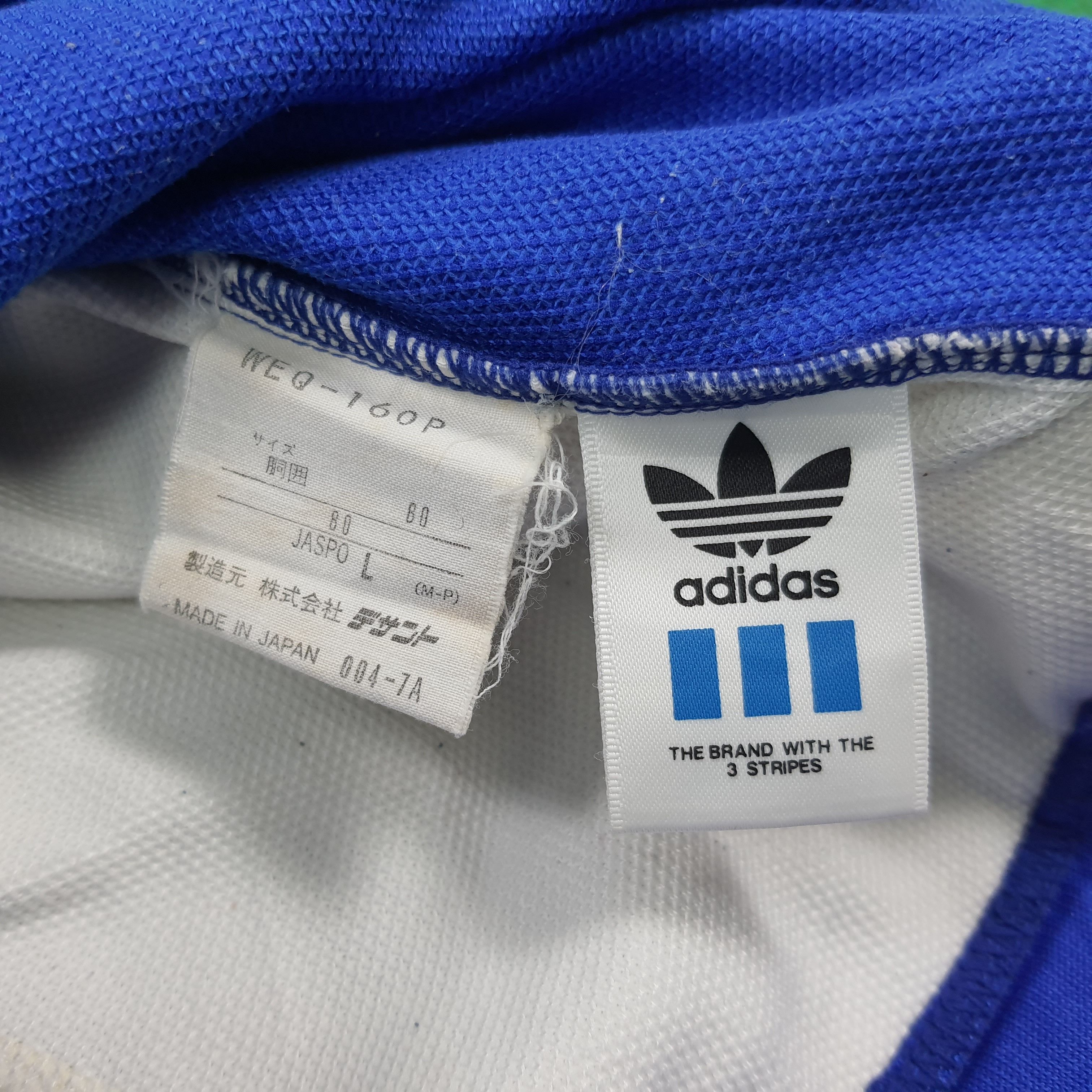 Adidas Vintage 90s Adidas Japan Blue Tracksuit Pants C297N14 Size US 32 / EU 48 - 5 Thumbnail