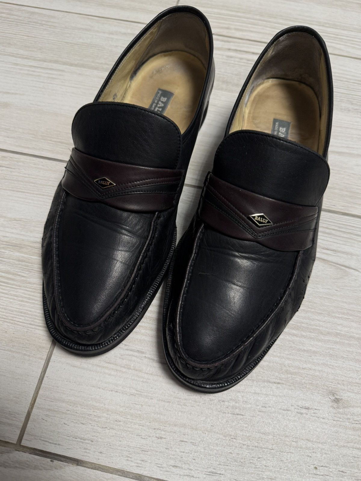 Bally Vintage Bally Leather Shoes – Classic Casual Style Size US 10 / EU 43 - 9 Thumbnail