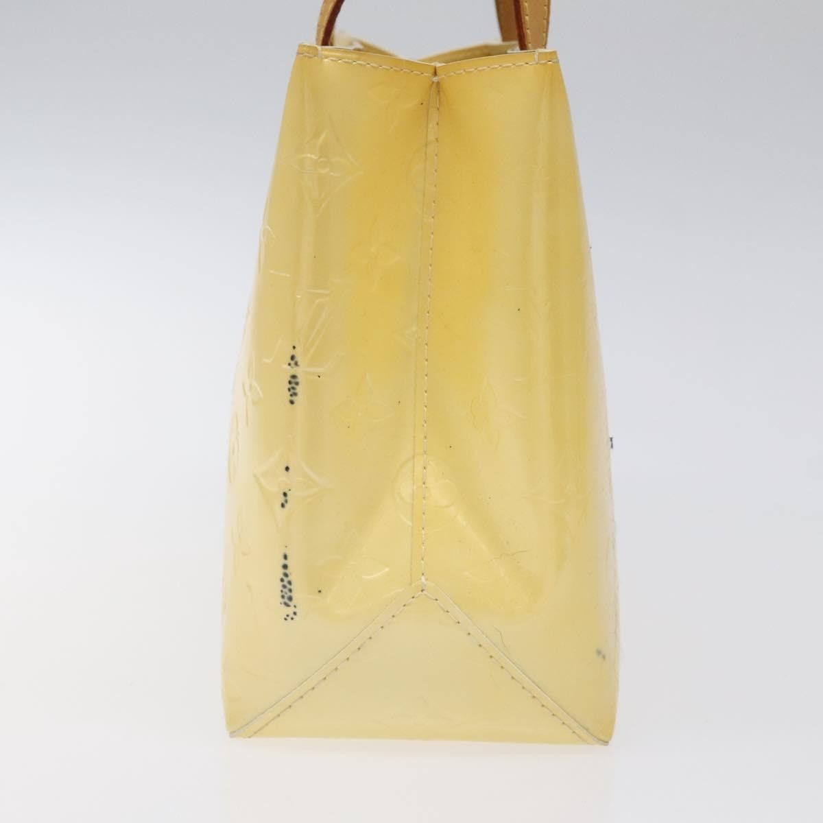 Louis Vuitton LOUIS VUITTON Monogram Vernis Reade PM Hand Bag Perle M91336 Size ONE SIZE - 4 Thumbnail