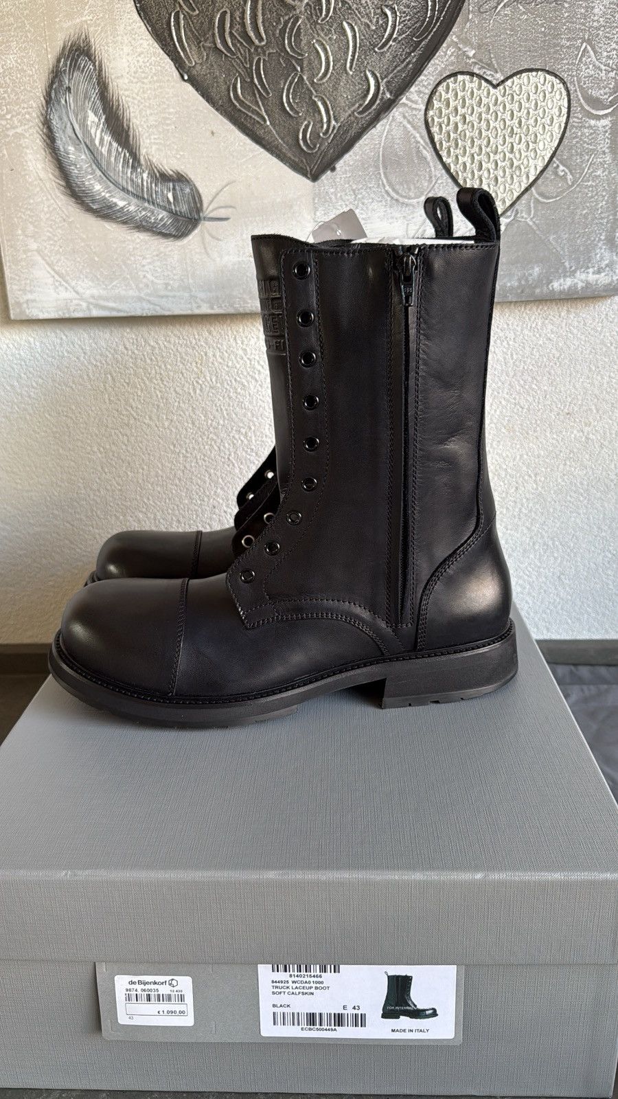 Balenciaga Balenciaga Truck laceup boot Size US 10 / EU 43 - 1 Thumbnail