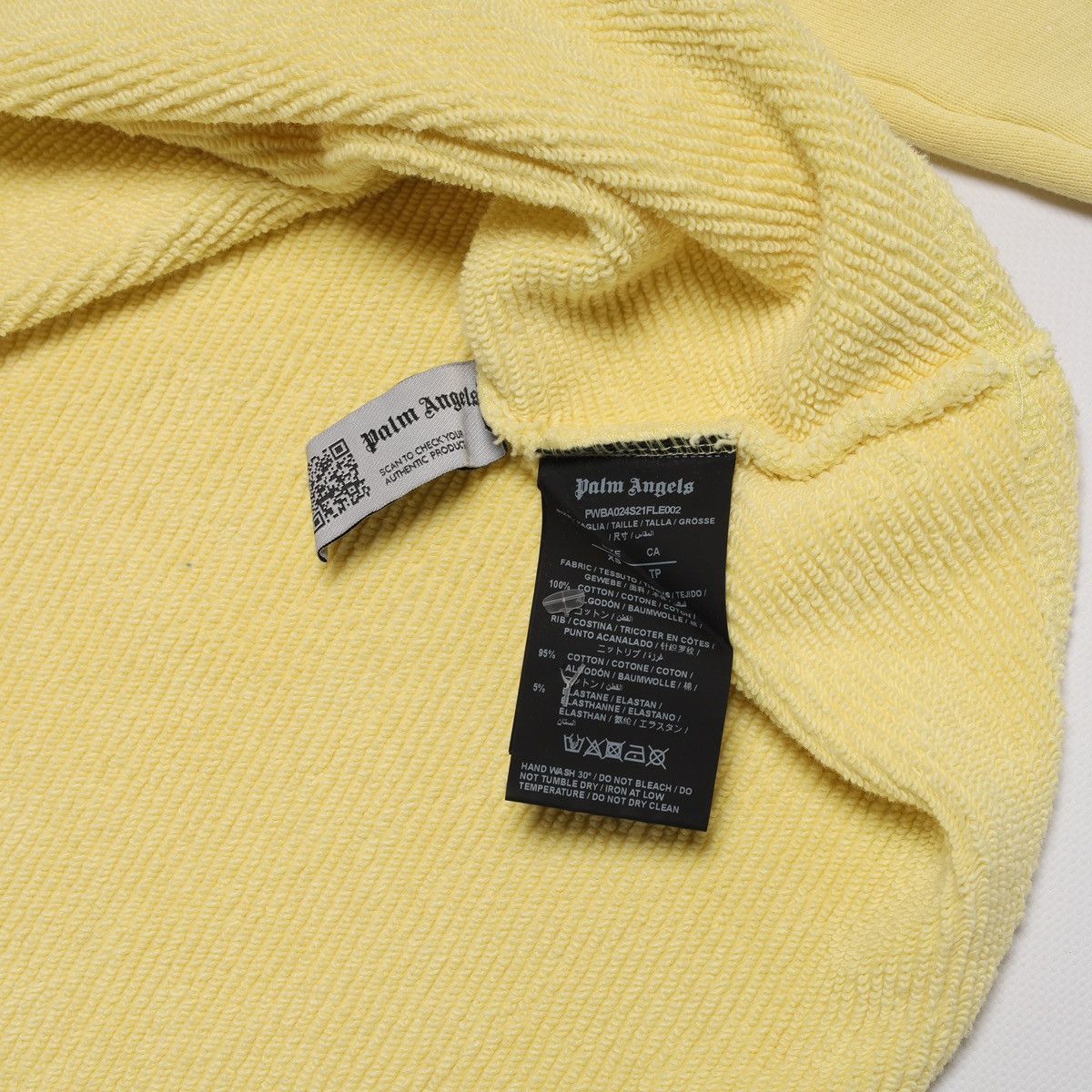 Palm Angels Palm Angels Oversized Sweatshirt Wide Yellow Splatter Painte Size US XS / EU 42 / 0 - 12 Thumbnail