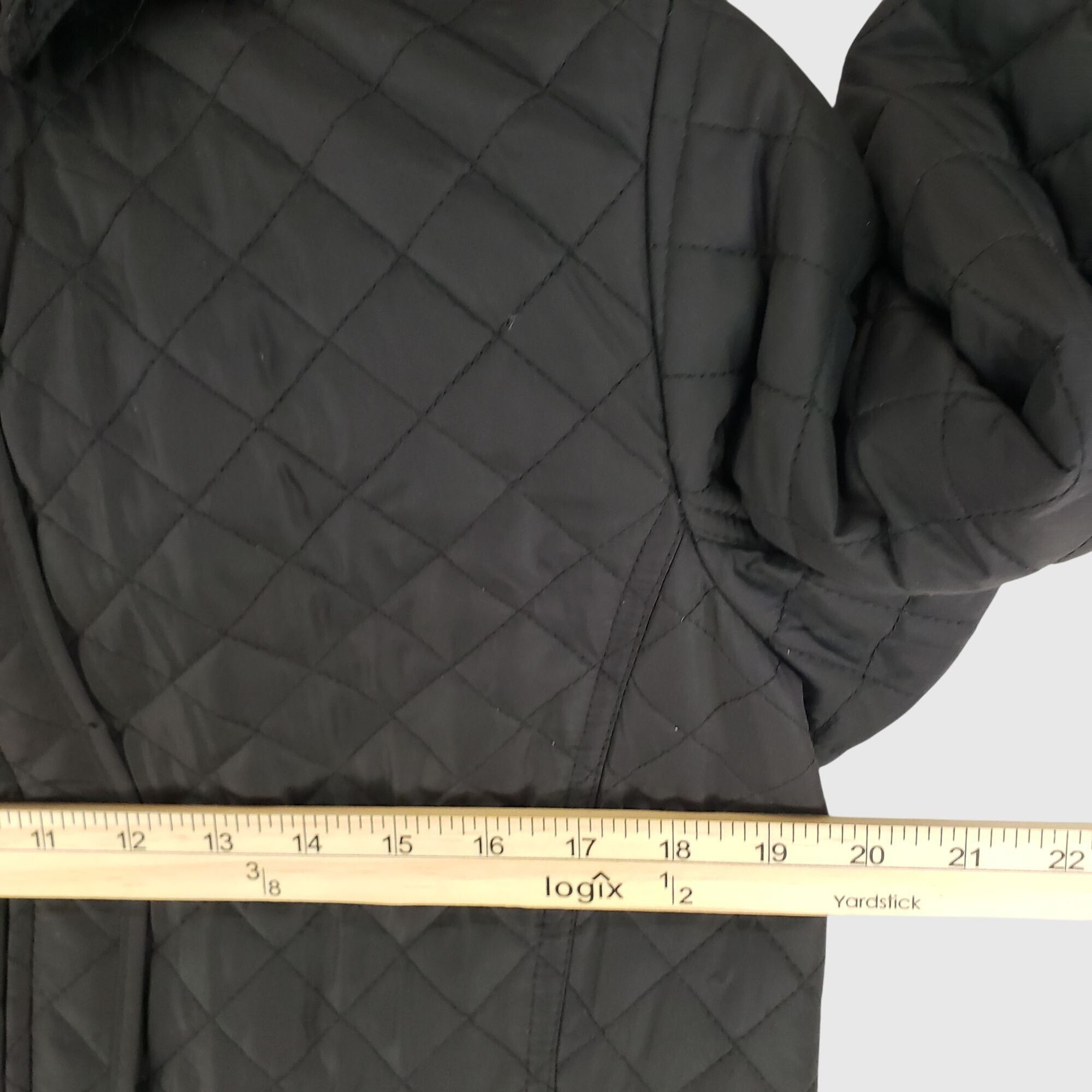 Other WeatherTamer Womens Weatherproof Quilted Hooded Jacket Black Size M / US 6-8 / IT 42-44 - 5 Thumbnail