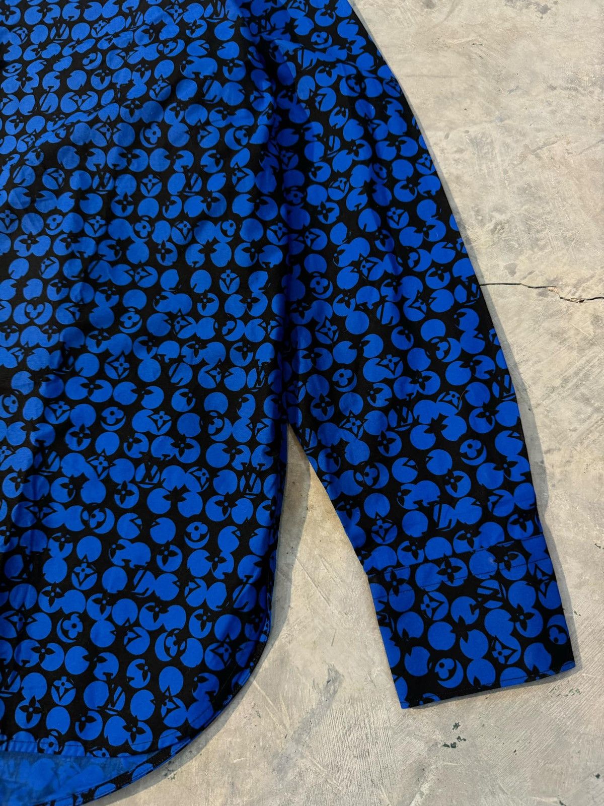 Louis Vuitton Louis Vuitton x Virgil Blue Monogram Oversized Polo Size US XL / EU 56 / 4 - 6 Thumbnail
