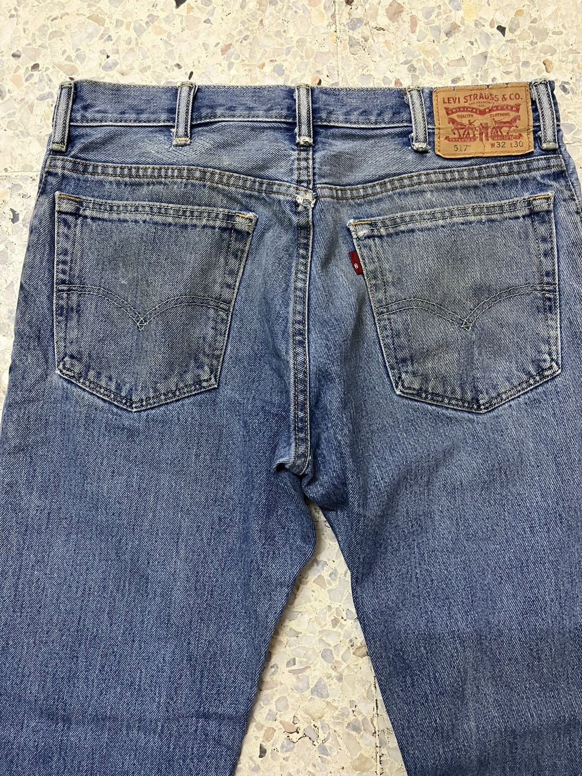 Levi's Vintage Clothing Levis 517 single R bootcut jeans Size US 32 / EU 48 - 3 Thumbnail