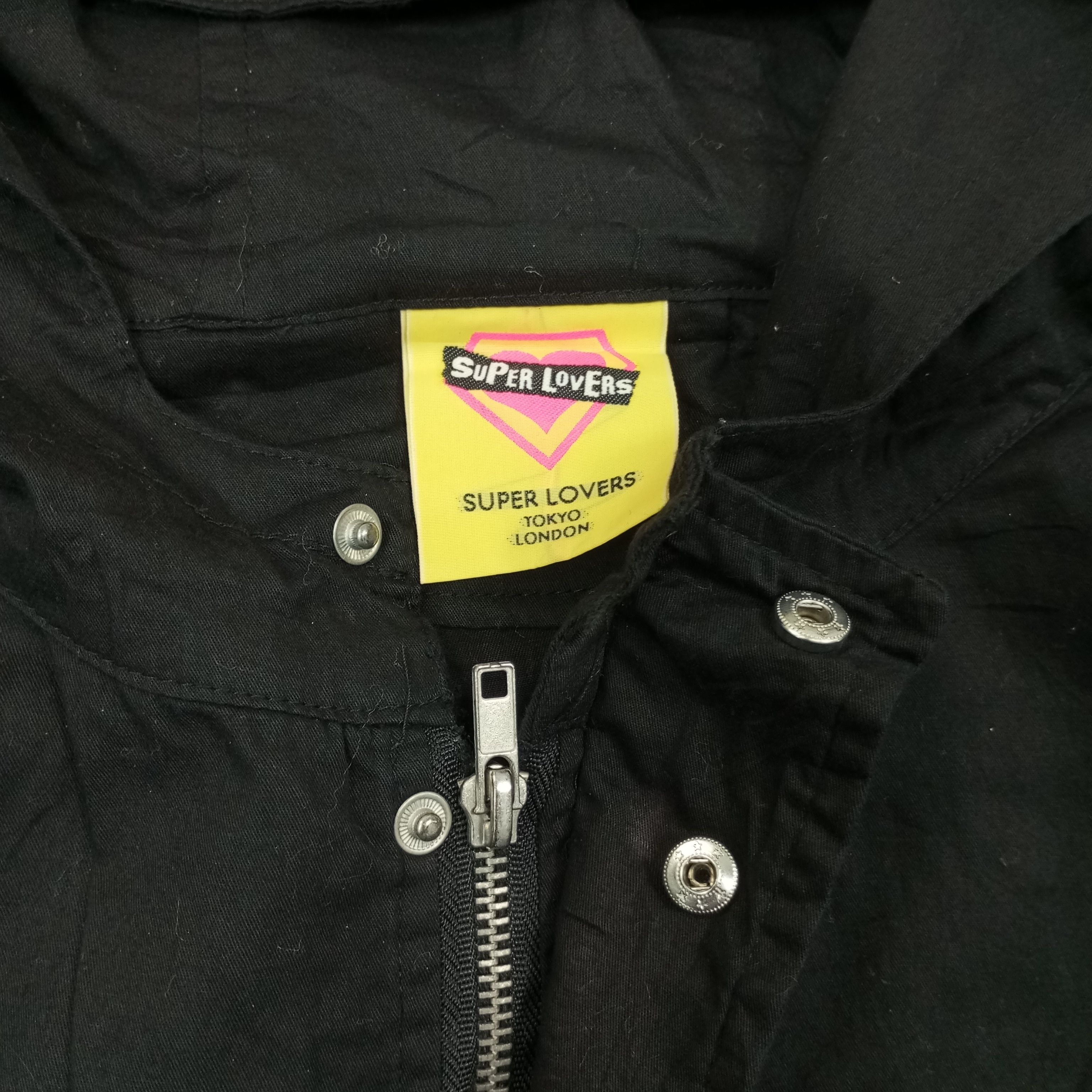 Japanese Brand Super Lovers From Tokyo With Love 1988 Parkas Jacket c234n6 Size US S / EU 44-46 / 1 - 5 Thumbnail