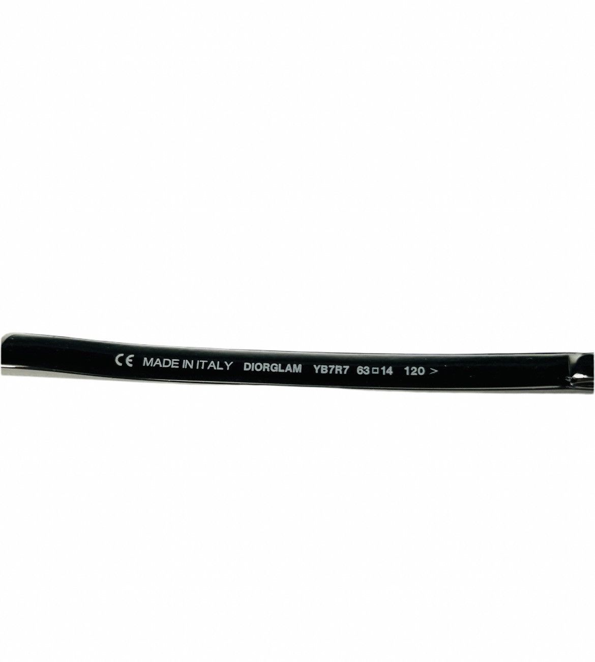 Dior Dior Glam YB7R7 Logo Sunglasses Size ONE SIZE - 2 Thumbnail