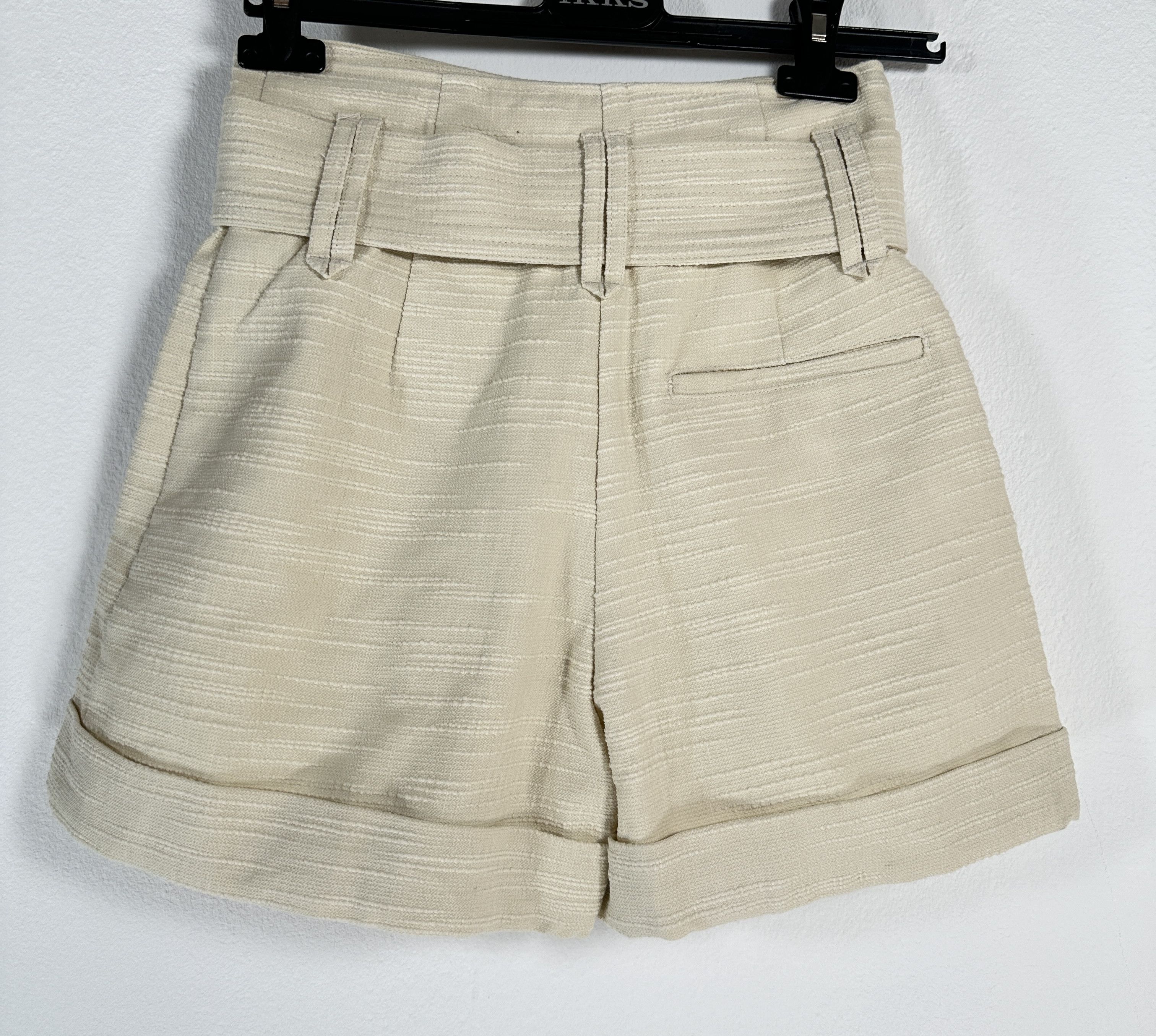 Sezane Rome Short Ecru Size 24" / US 00 / IT 34 - 3 Thumbnail