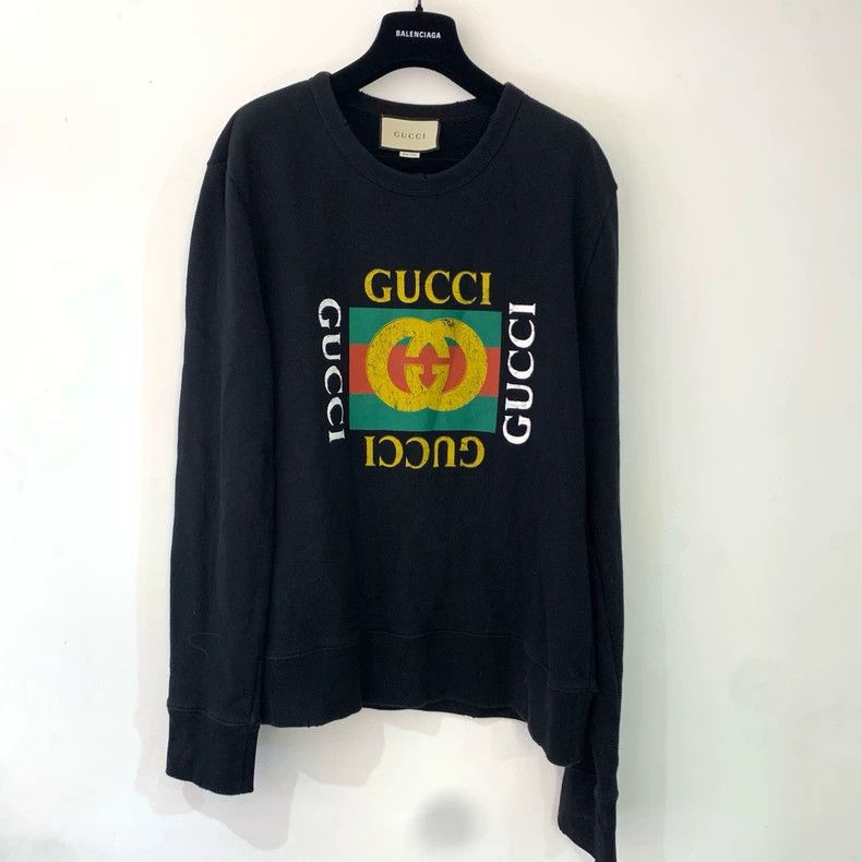 Gucci GucciMake old square sweatshirts 2503-Nextarrow Size US M / EU 48-50 / 2 - 1 Thumbnail