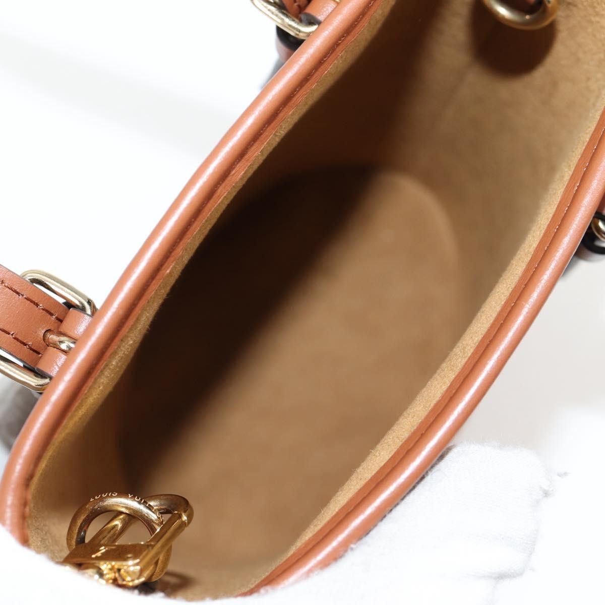 Louis Vuitton LOUIS VUITTON LV Garden Nano Bucket Shoulder Bag Beige Size ONE SIZE - 10 Thumbnail