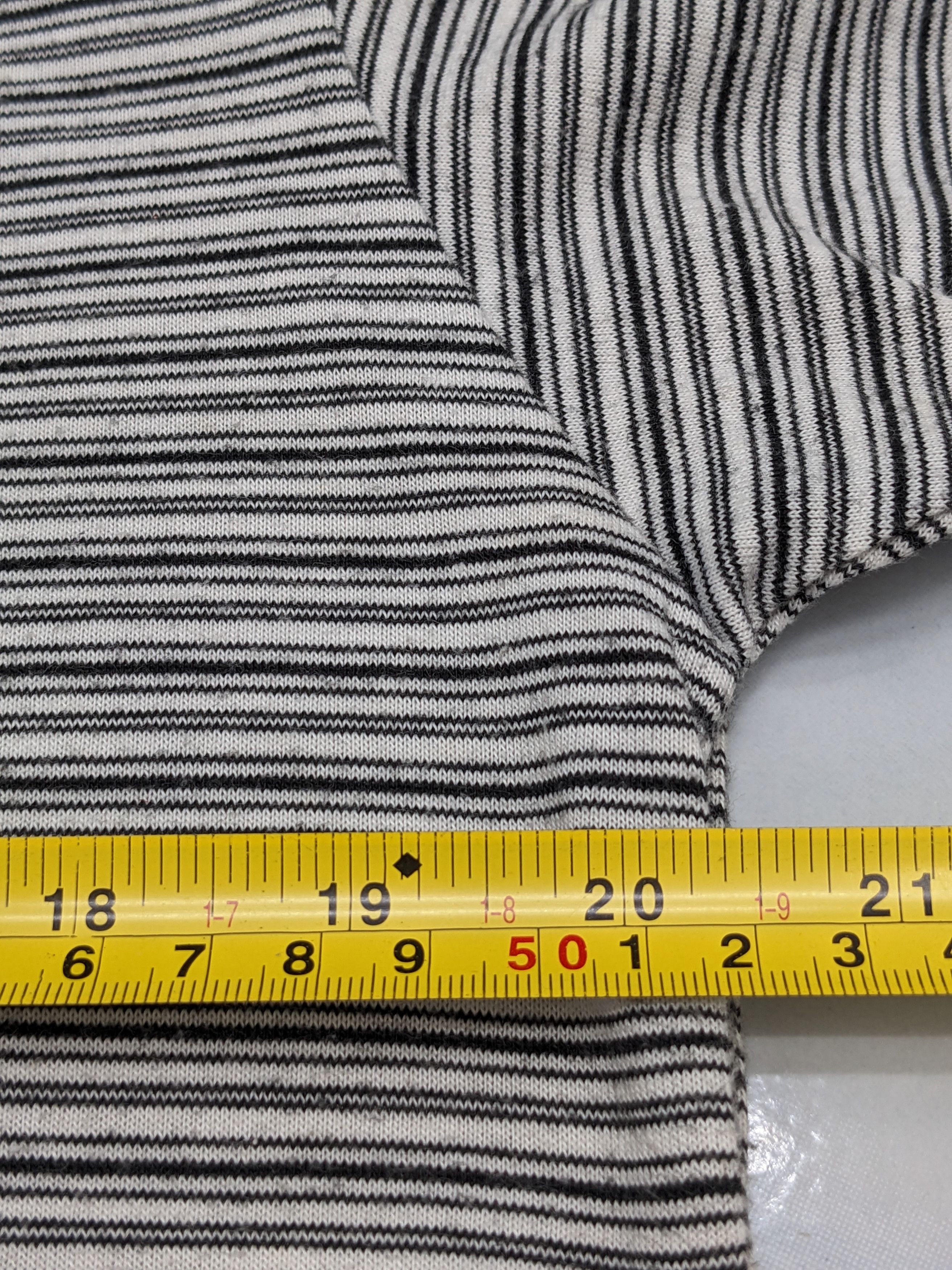 Gianni Valentino GIANNI VALENTINO SINGLE POCKET STRIPED TSHIRT Size US M / EU 48-50 / 2 - 9 Thumbnail