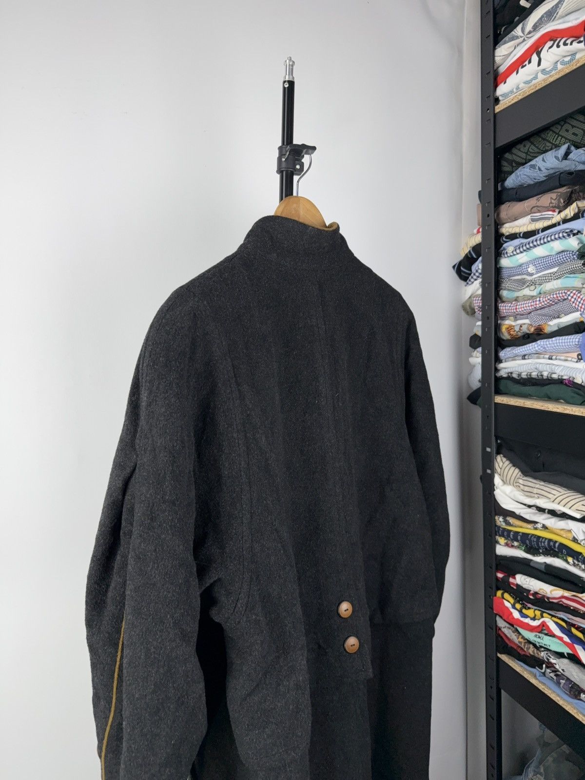 Japanese Brand Vintage 80s West Germany Coat Tranche Japanese style CDG Size US S / EU 44-46 / 1 - 5 Thumbnail