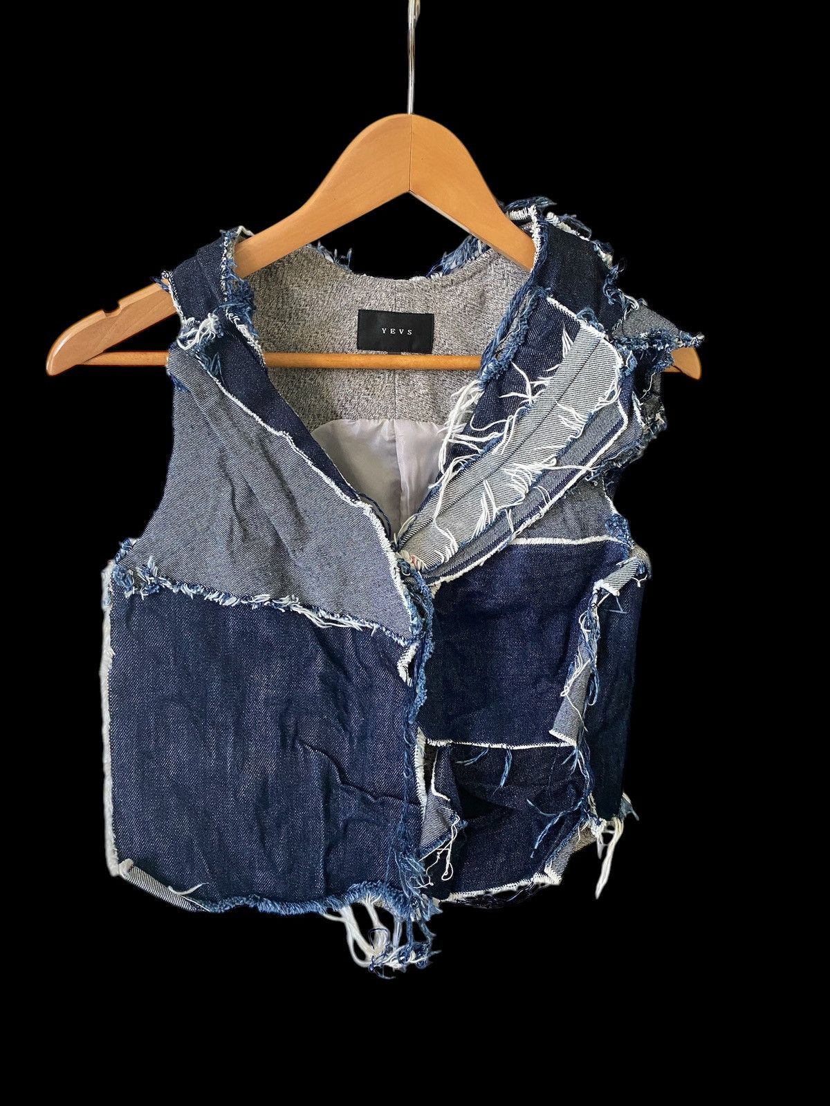 Hysteric Glamour YEVS Denim selvedge Patchwork Punk style JPg design Size M / US 6-8 / IT 42-44 - 2 Thumbnail