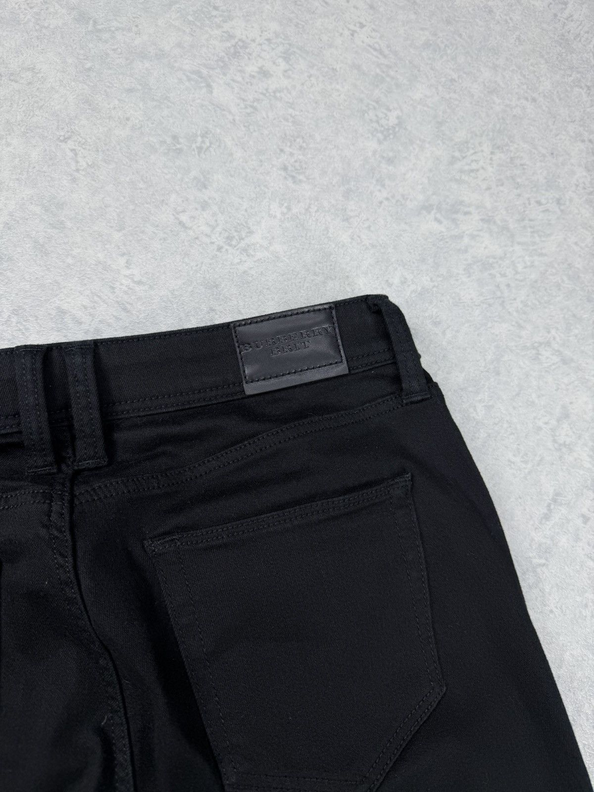 Burberry Burberry Brit Skinny Cropped Jeans Black W28 Size 28" / US 6 / IT 42 - 7 Thumbnail