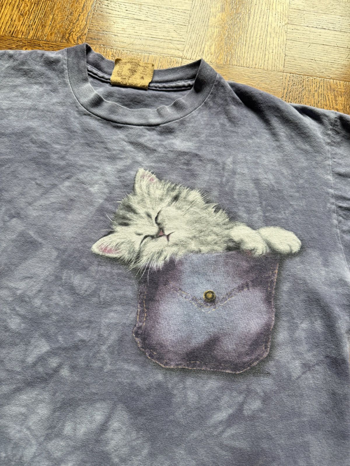 The Mountain Vintage Y2K The Mountain Cat Graphic Tee Size US M / EU 48-50 / 2 - 2 Thumbnail