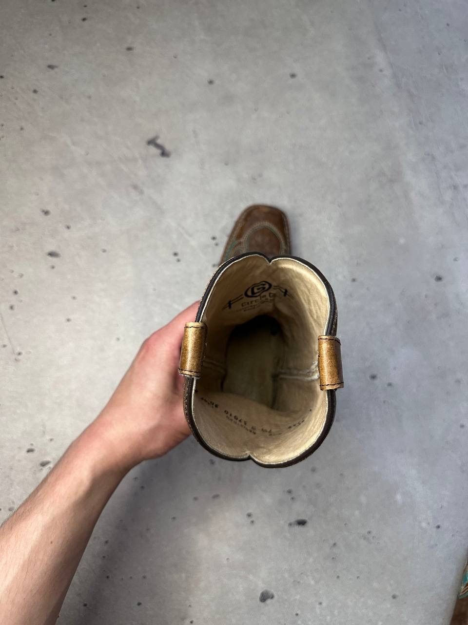 Cowboy Equipment × Vintage Circle G Mexico Cowboy Hi Boots Y2K Size US 7 / IT 37 - 8 Thumbnail