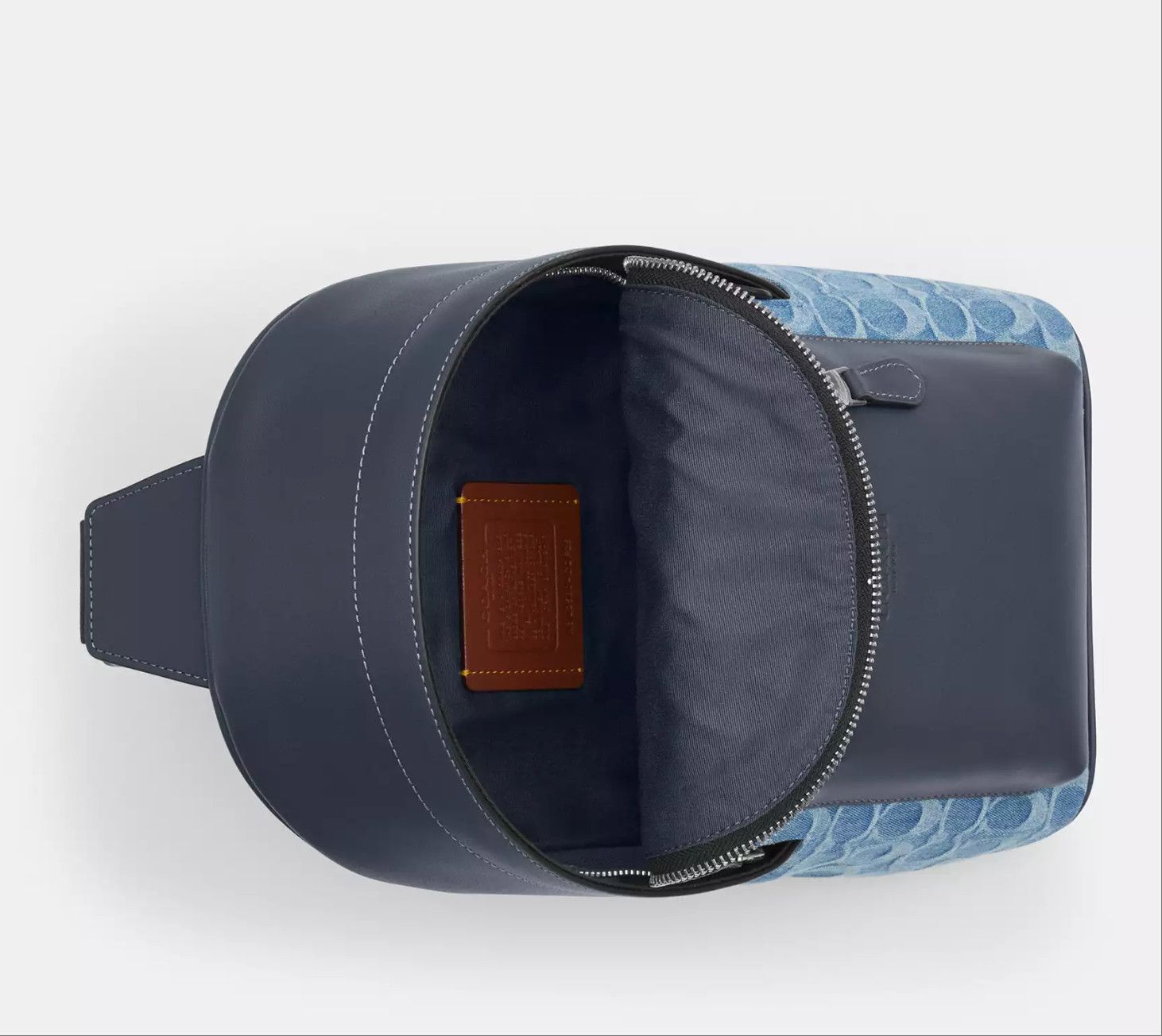 Coach West Pack In Signature Denim CDF25 Size ONE SIZE - 6 Thumbnail