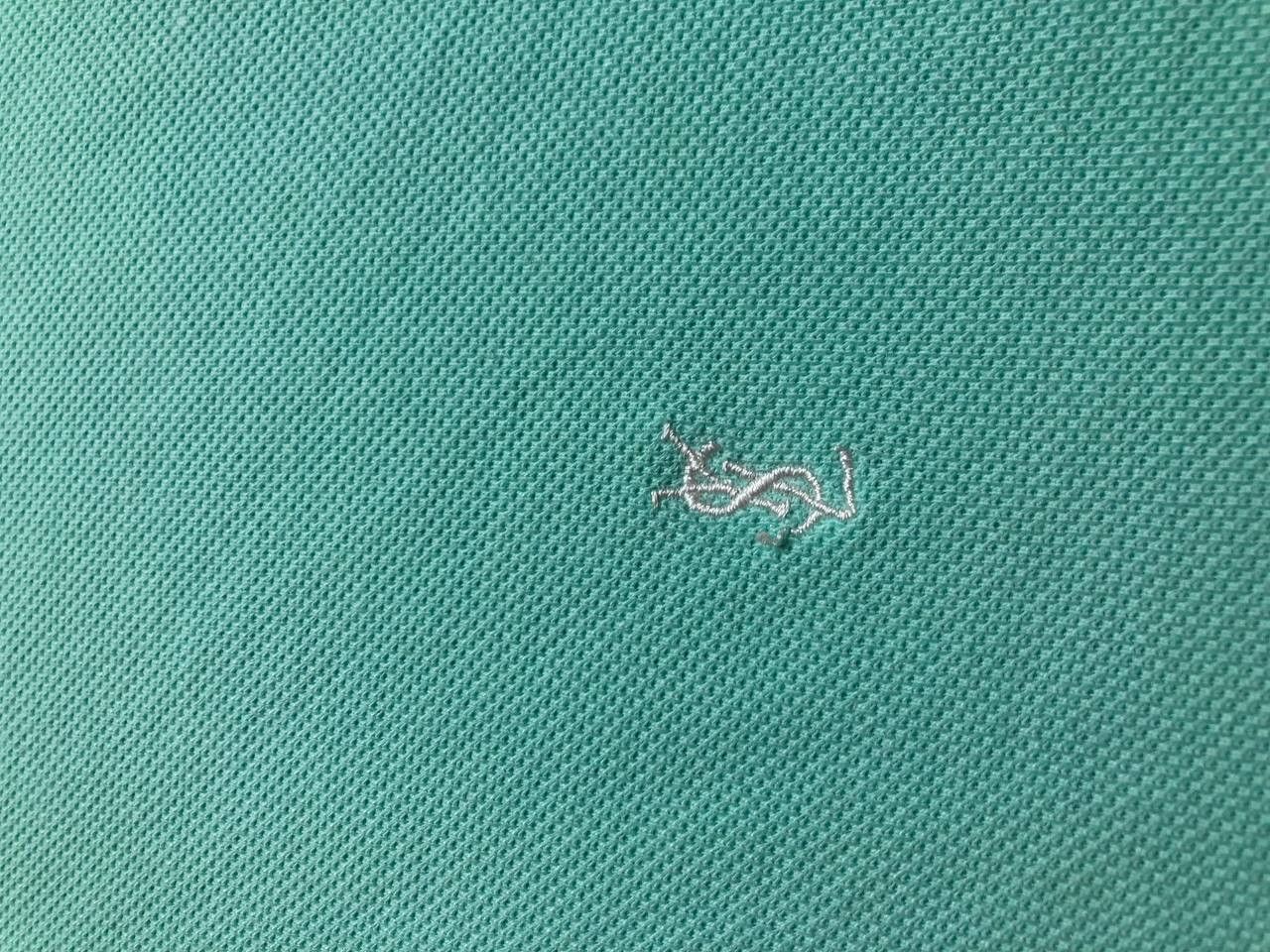 Yves Saint Laurent Vintage Yves Saint Laurent Big Logo YSL Polo T Shirt Size US XL / EU 56 / 4 - 19 Thumbnail