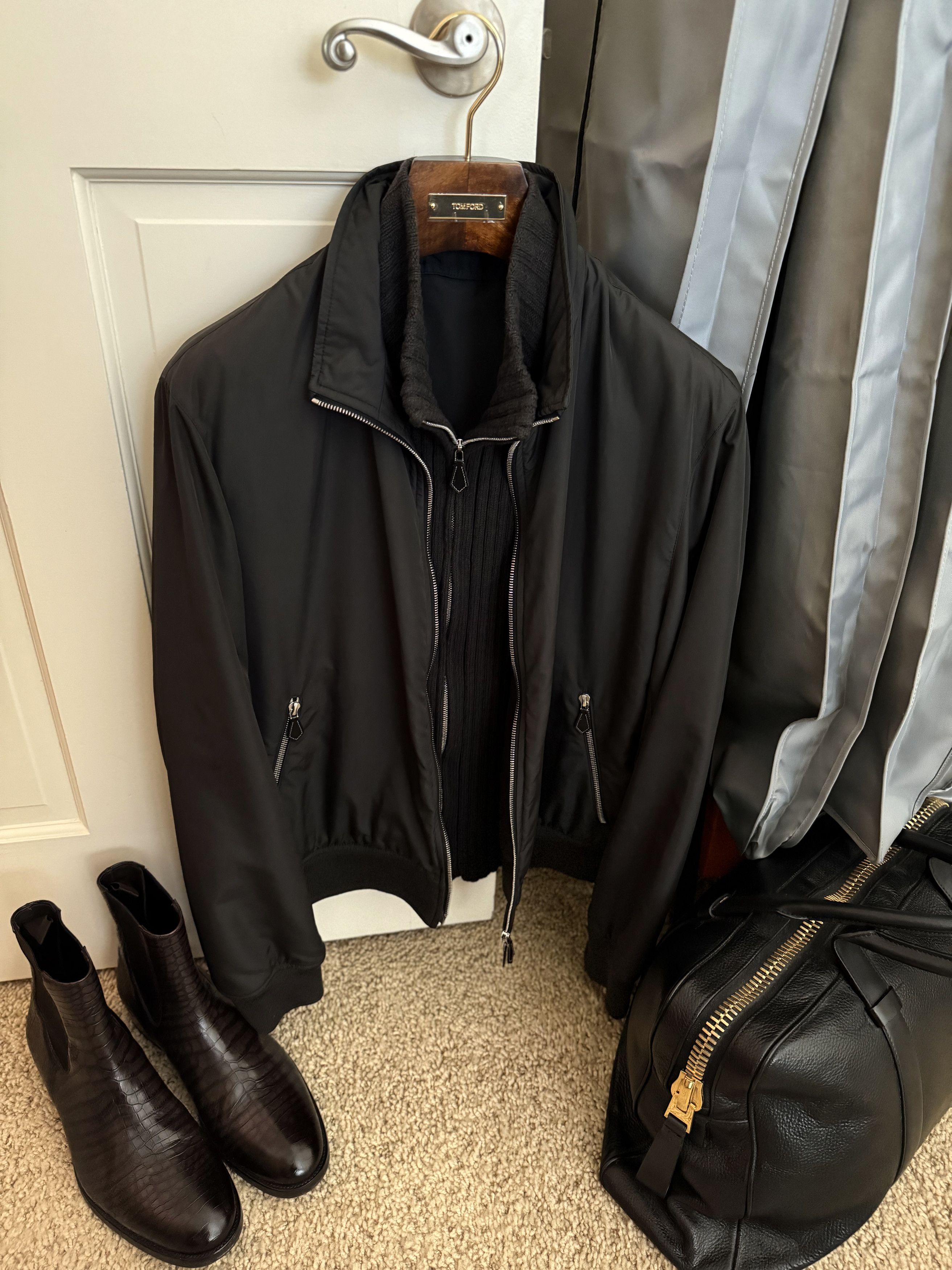 Hermes Best Dressed $6,500 w/tax HERMES Zip Out Double Layer Jacket Size US L / EU 52-54 / 3 - 14 Thumbnail