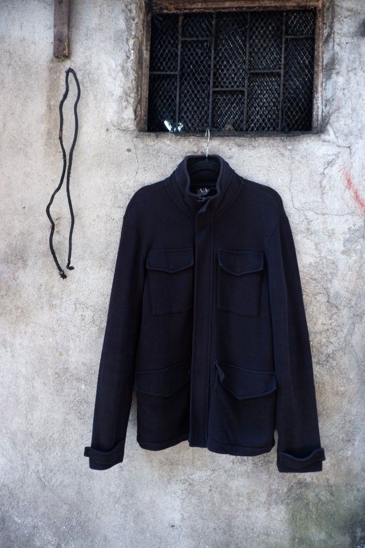 Armani Exchange A|X Armani Exchange 4-pocket field jacket/ foldable hood Size US L / EU 52-54 / 3 - 2 Thumbnail