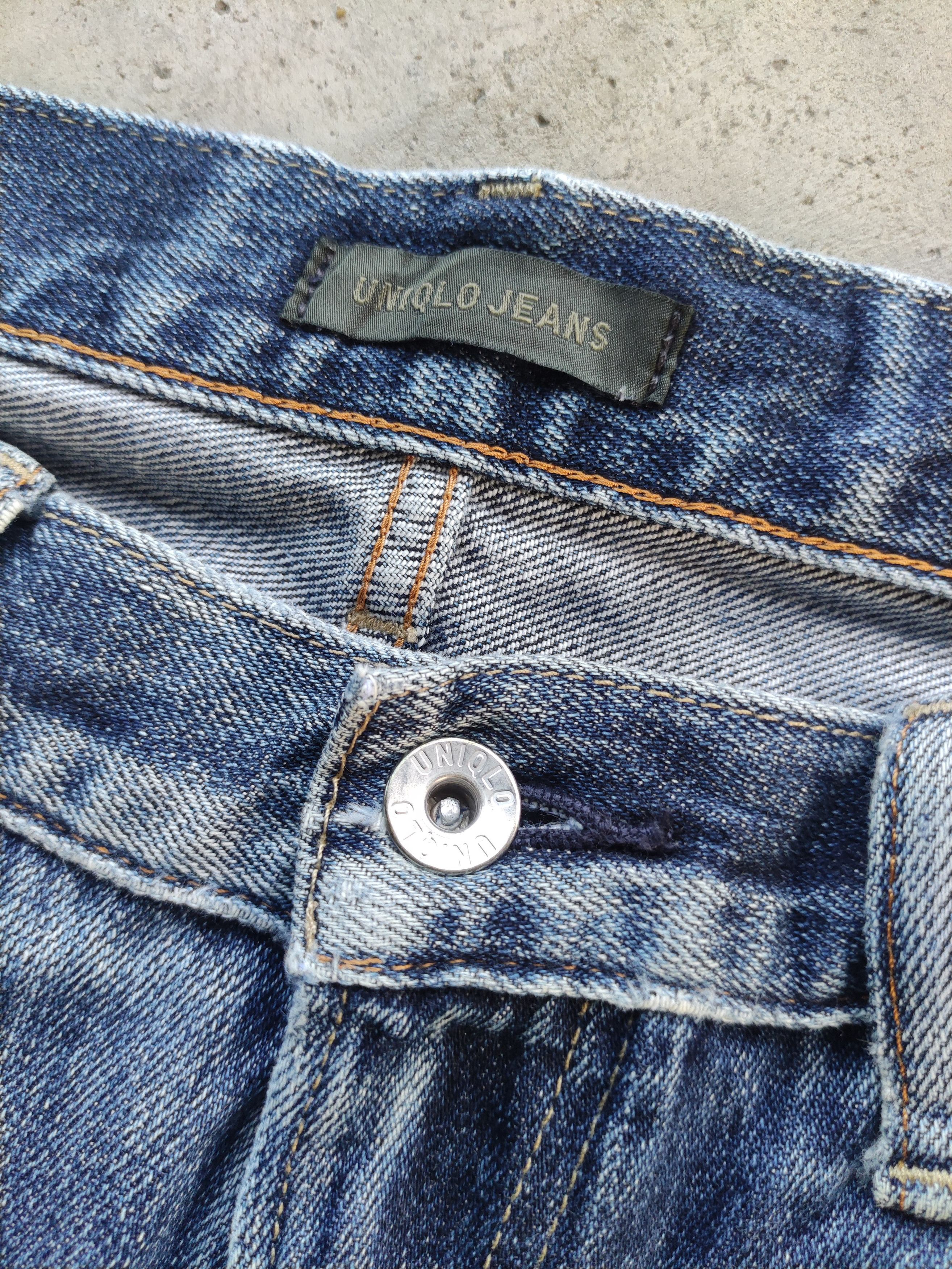 Japanese Brand Vintage Japanese Jean Distressed Faded Denim Size US 34 / EU 50 - 5 Thumbnail