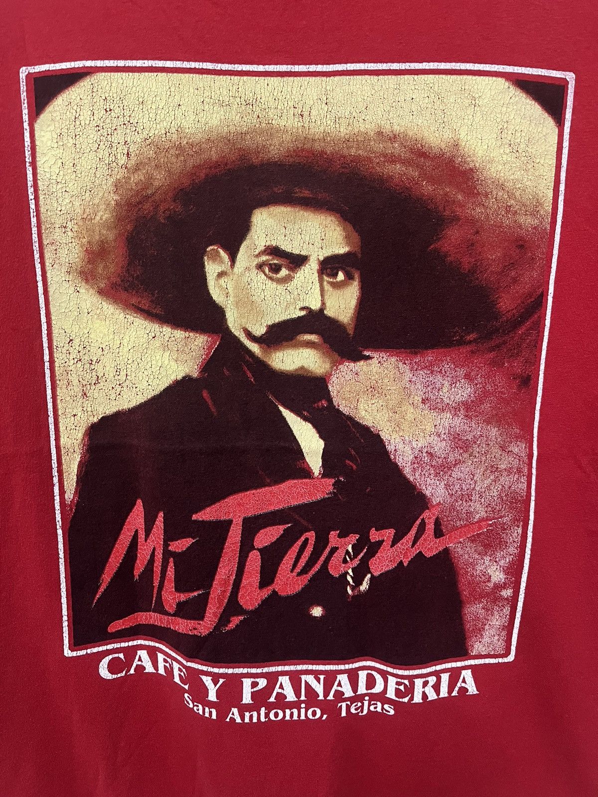 Vintage Vintage Mi Tierra Cafe Y Panaderia Zapata Tee Size US L / EU 52-54 / 3 - 2 Thumbnail