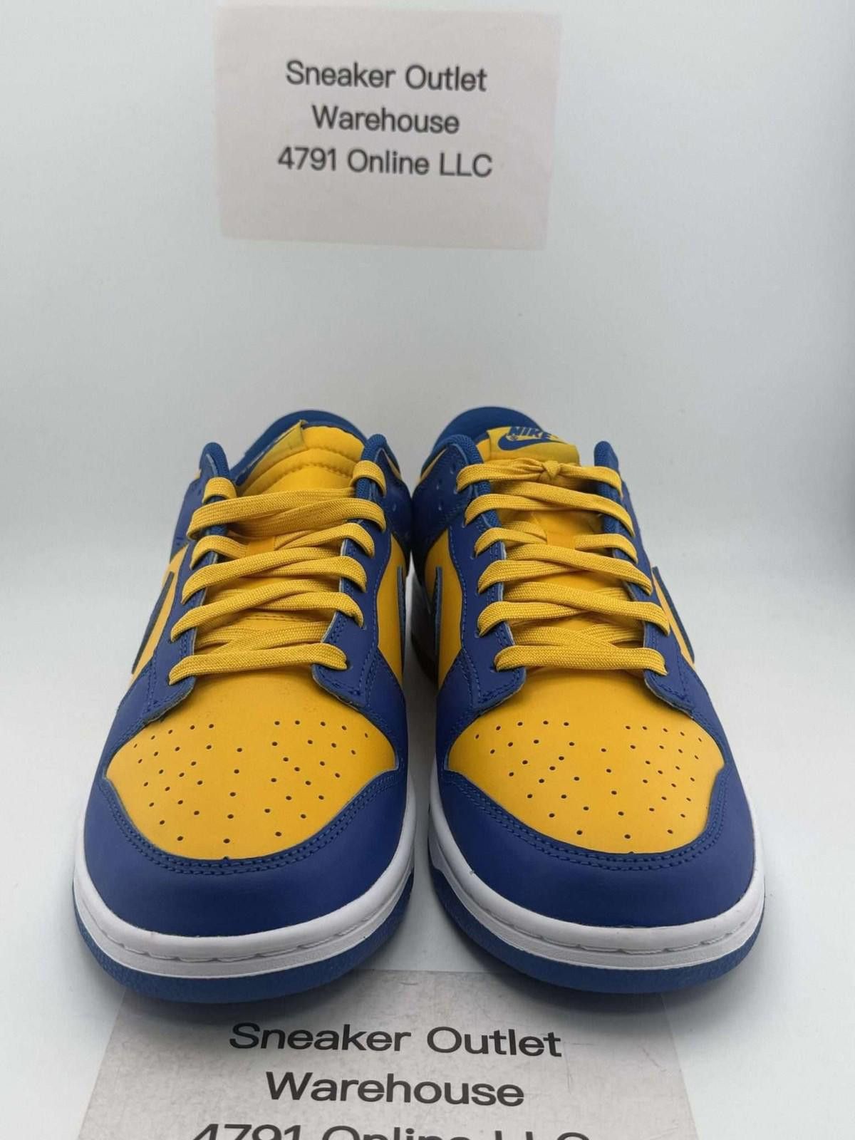 Nike Nike Dunk Low UCLA Blue Yellow Sneakers US 10 New with Box Size US 10 / EU 43 - 2 Thumbnail
