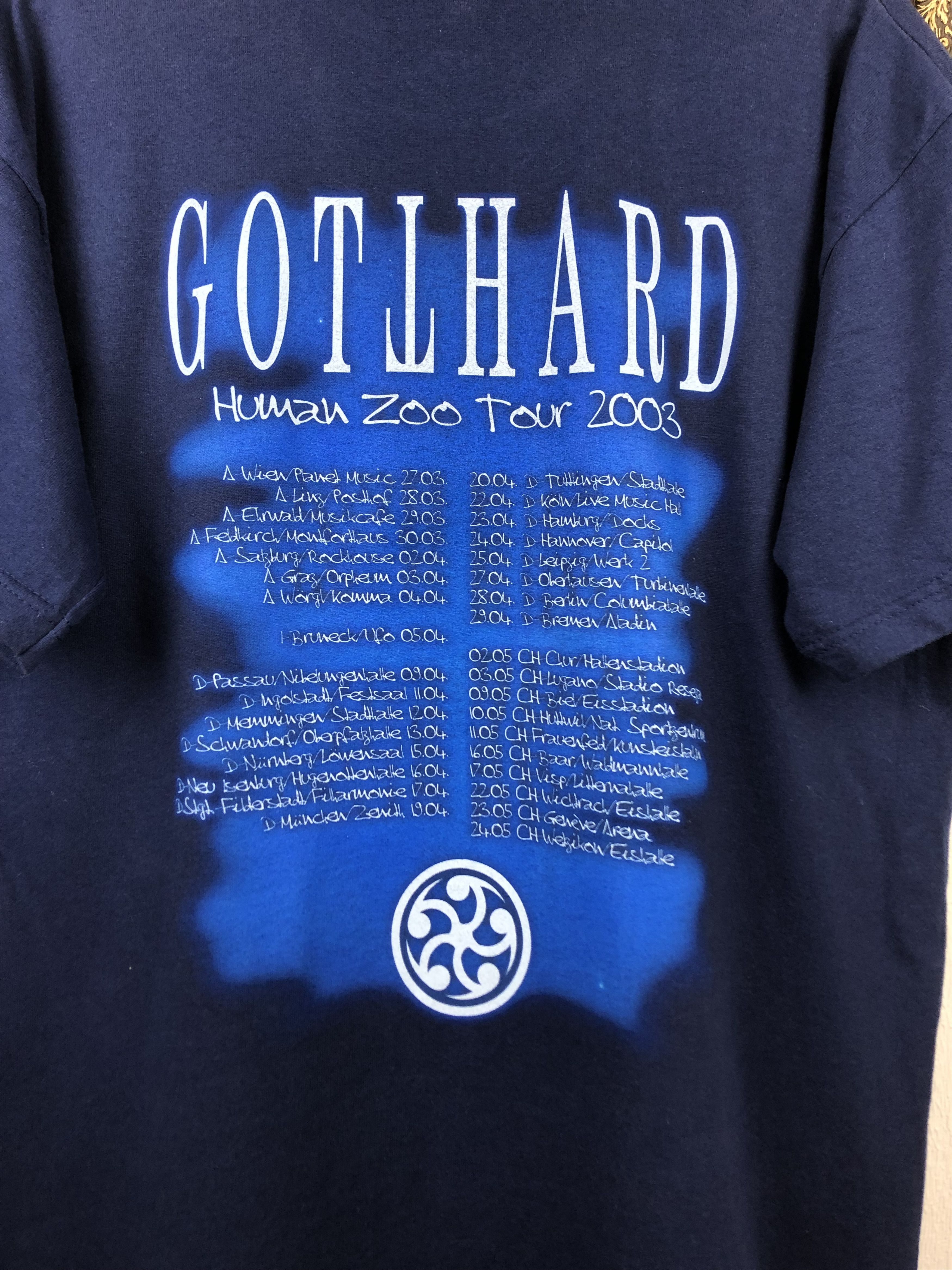 Band Tees Vintage Gotthard Band Tee Shirt Rare Hype Y2k Size US L / EU 52-54 / 3 - 11 Thumbnail