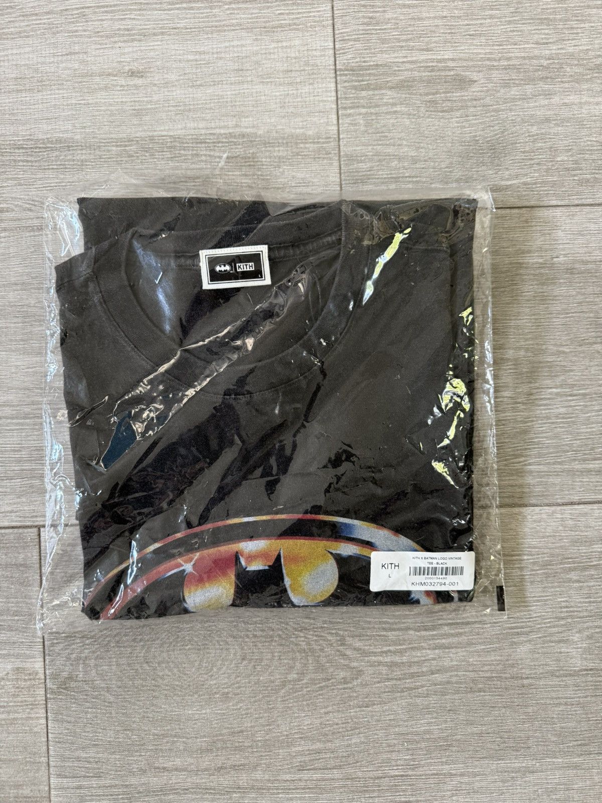 Kith KITH Batman Logo khm032794-001 Vintage Tee Black Size Large Size US L / EU 52-54 / 3 - 10 Thumbnail