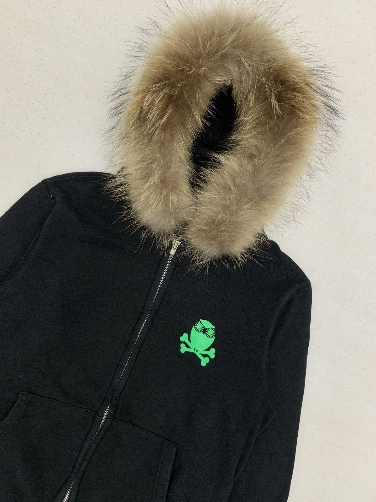 Japanese Brand OWL SKULL JAPANESE FUR ZIP HOODIE IFSIXWASNINE LGB STYLE Size US M / EU 48-50 / 2 - 5 Thumbnail