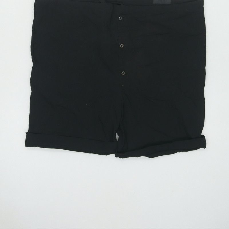 Prada Prada SS22 Black Elastic Short Pants for Men-2506 Size US 27 - 4 Thumbnail
