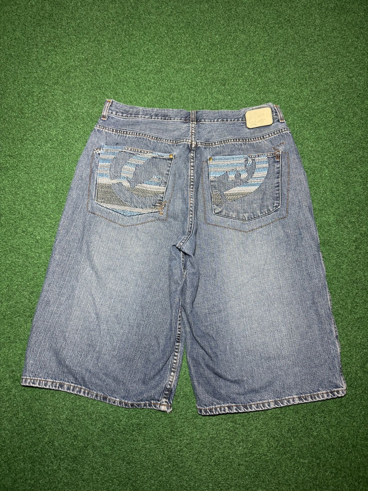 Ecko Unltd. Ecko Unltd Baggy Jorts Vintage Y2K 16” 38 Denim Shorts Size US 38 / EU 54 - 1 Thumbnail