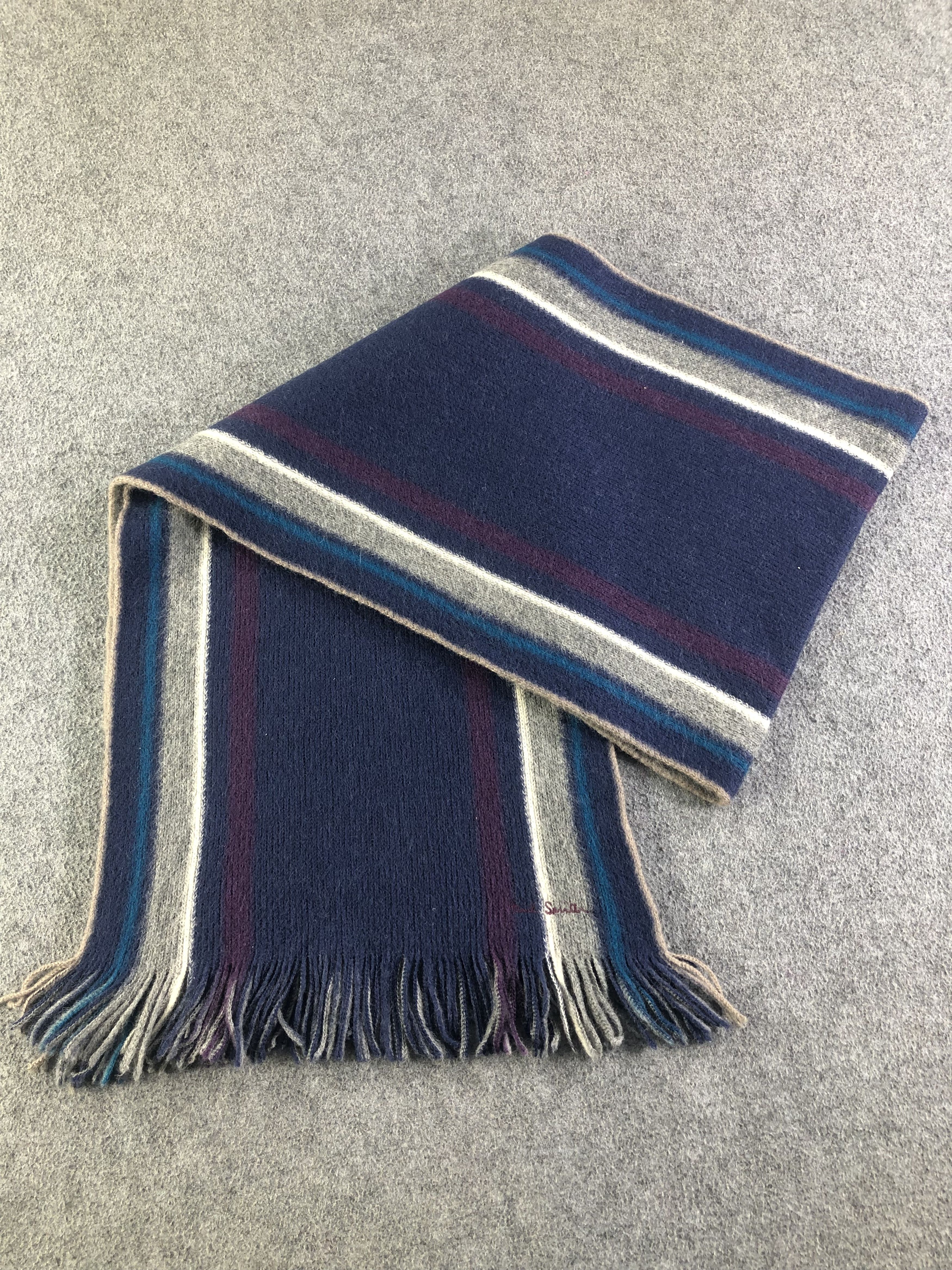 Paul Smith Paul Smith Wool Scarf / Muffler / Neckwear SS1295 Size ONE SIZE - 5 Thumbnail