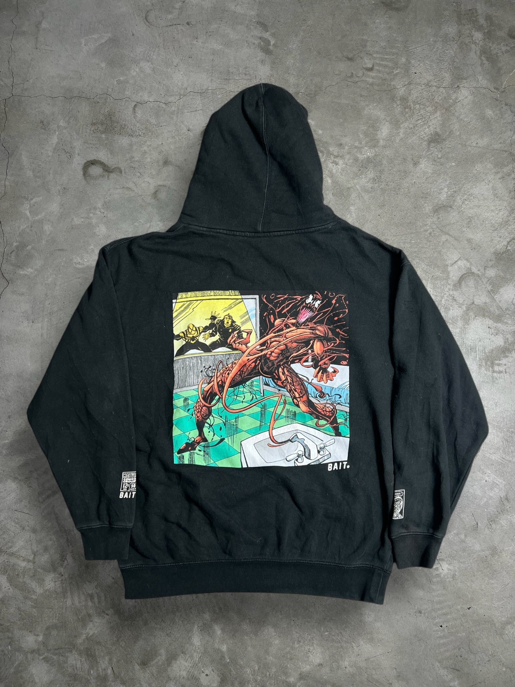 Bait BAIT x Marvel Comics Carnage Hoodie (L) JK642 Size US L / EU 52-54 / 3 - 1 Thumbnail