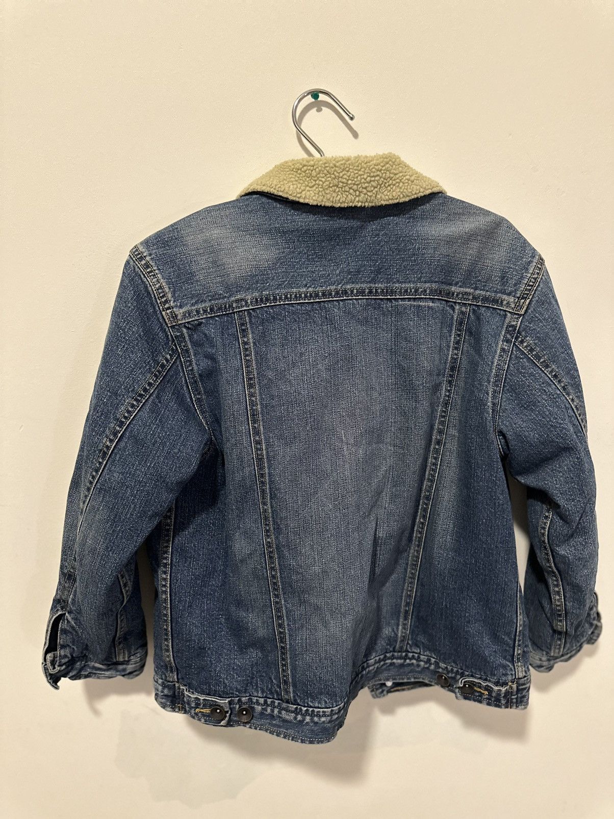 Old Navy Jean Jacket Sherpa Size US M / EU 48-50 / 2 - 3 Thumbnail