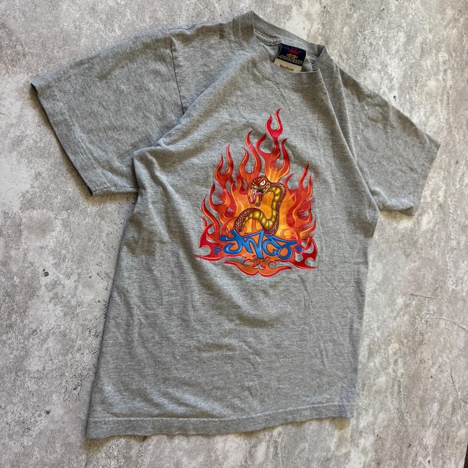 JNCO 90s Vintage JNCO Snake Graphic T-Shirt – Size Small Size US S / EU 44-46 / 1 - 2 Thumbnail