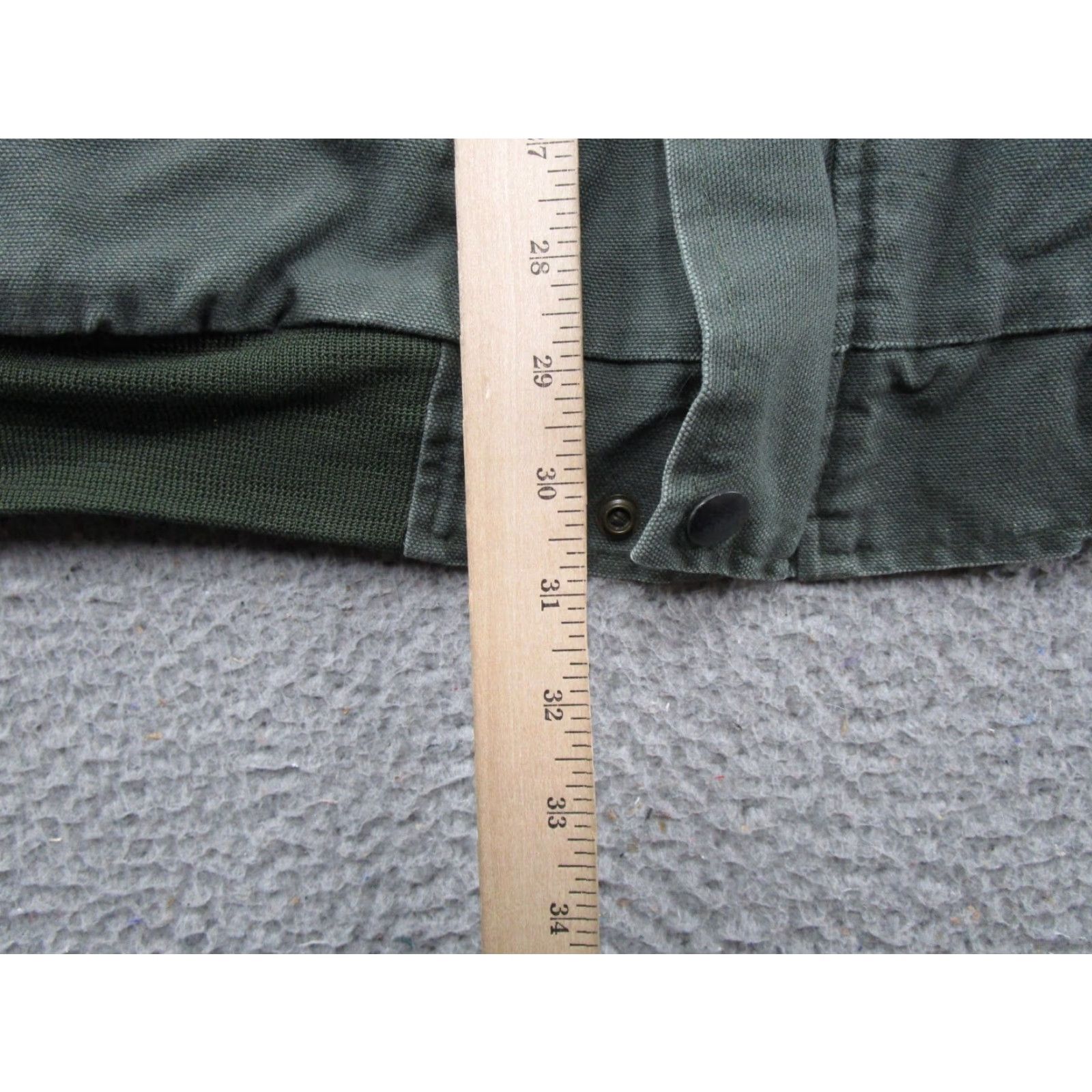 Vintage VINTAGE Kent Green Canvas Full Zip Insulated Jacket Mens XL Tall Farmer Read Size US XL / EU 56 / 4 - 7 Thumbnail