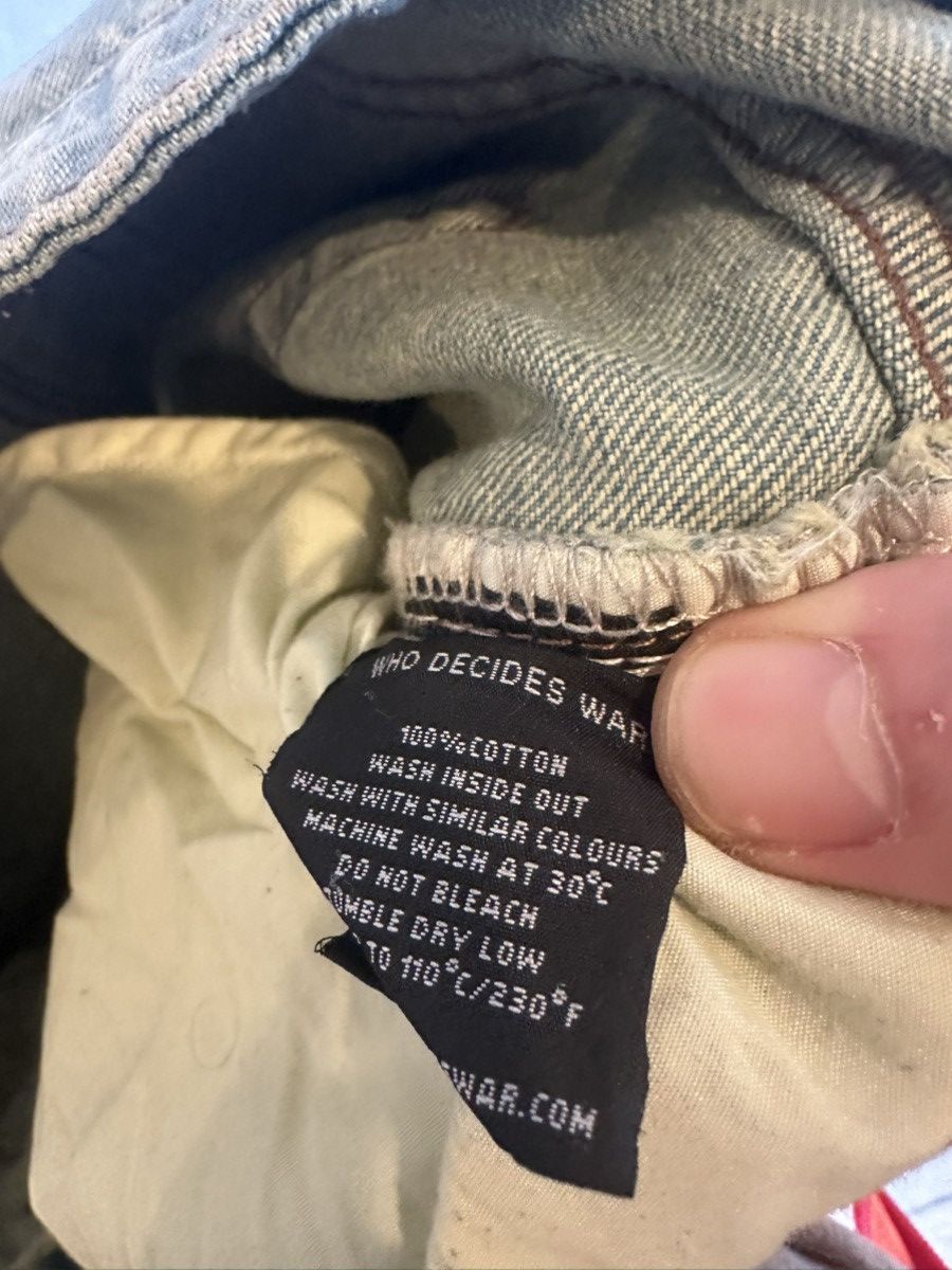 Who Decides War Who Decides War Floral Rare Denim Size US 32 / EU 48 - 15 Thumbnail