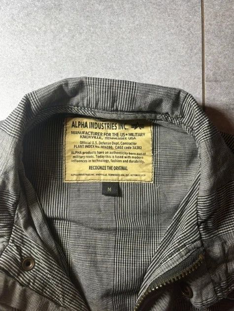 Alpha Industries Vintage Alpha Industries Jacket Military Retro USA cotton M Size US M / EU 48-50 / 2 - 3 Thumbnail