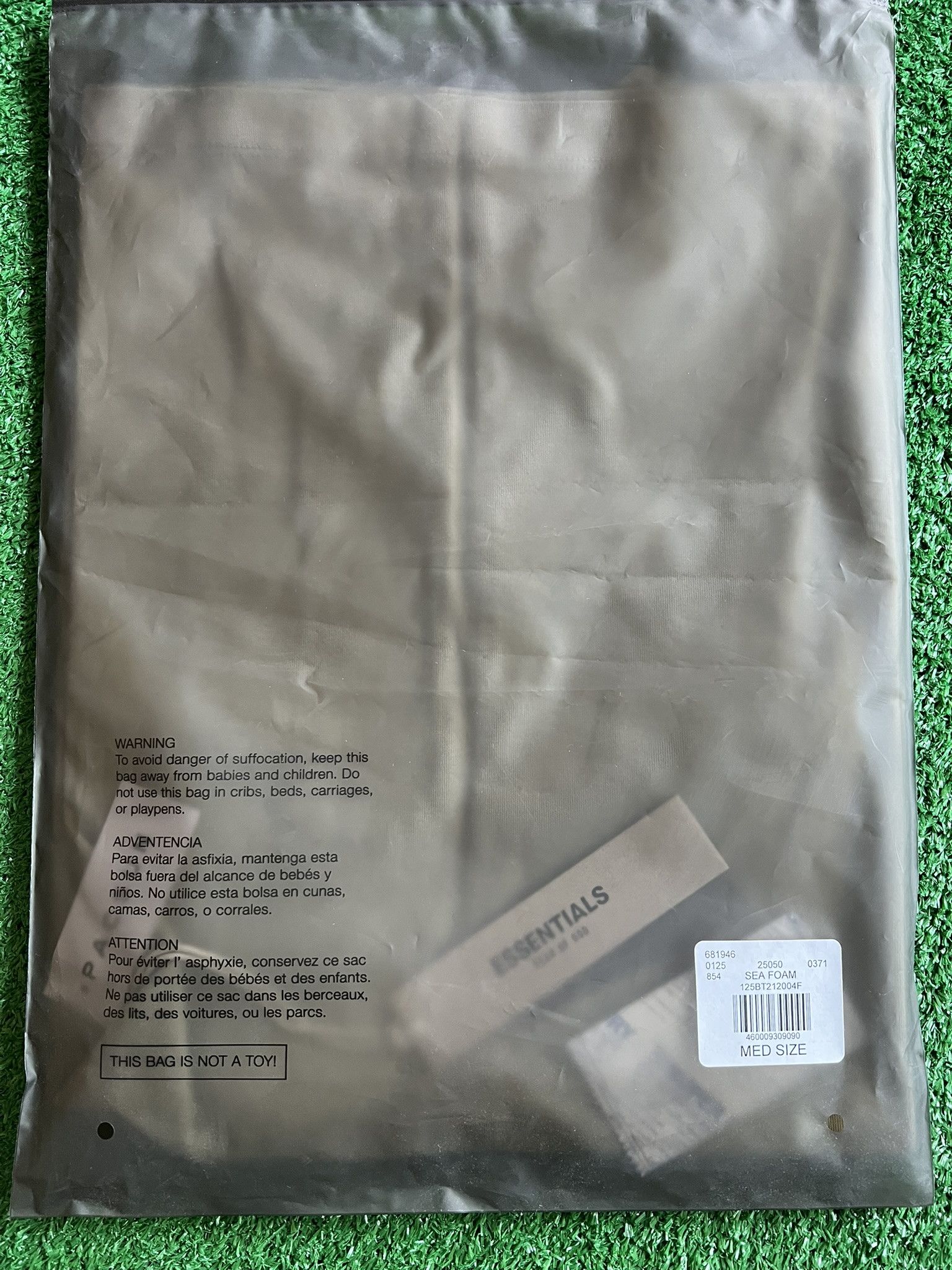 Essentials × Fear of God Fear of God Essentials T-shirt Seafoam Size US M / EU 48-50 / 2 - 5 Thumbnail