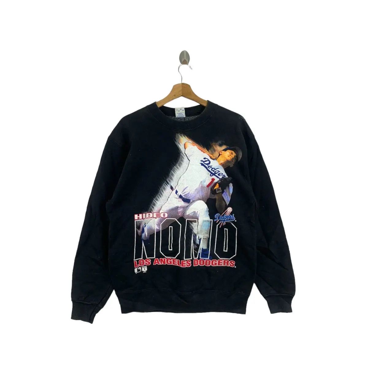 Vintage Vintage 1995 DODGERS LOS ANGELES Hideo Nomo Sweatshirt Size US M / EU 48-50 / 2 - 1 Thumbnail